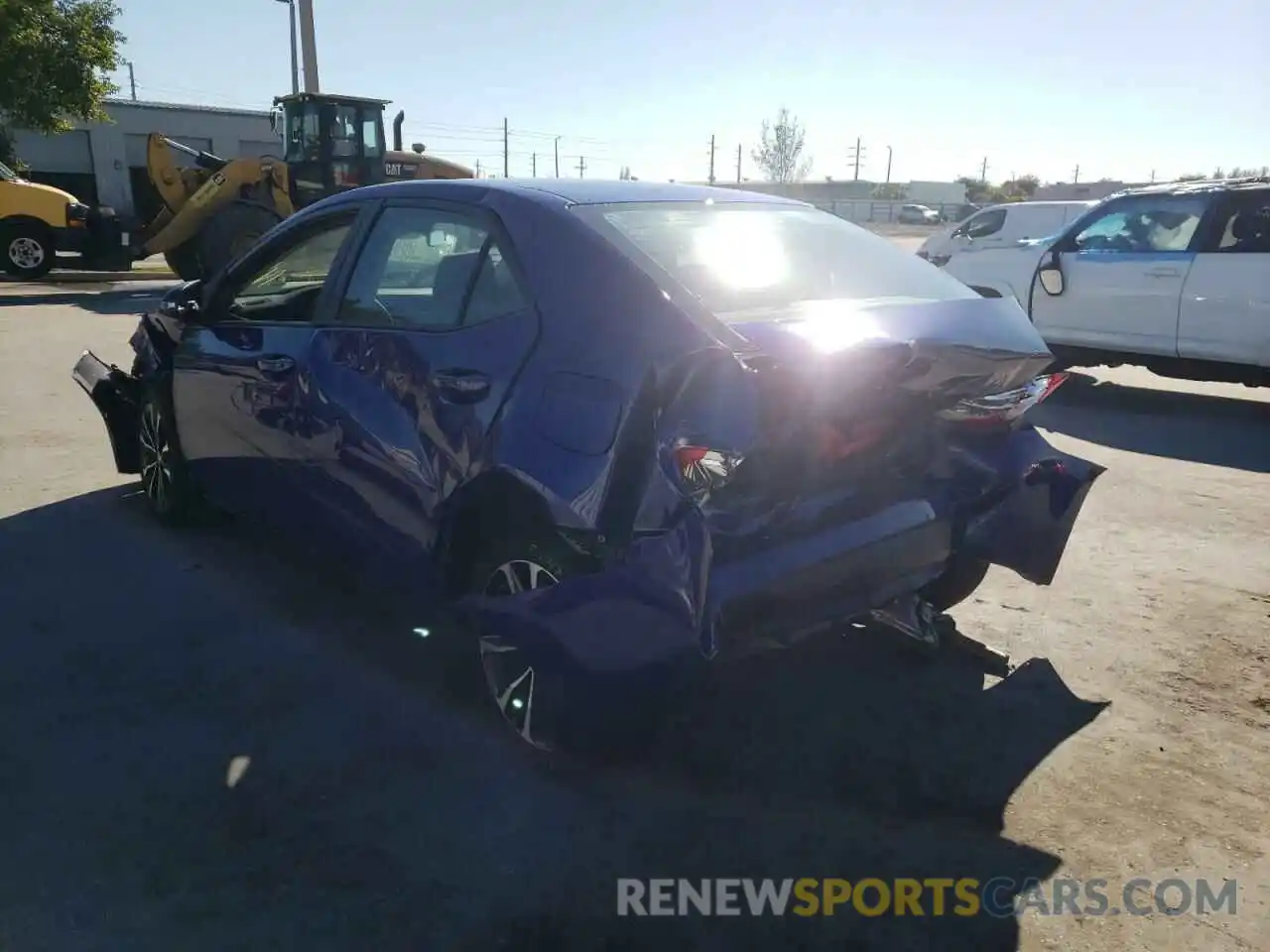 3 Photograph of a damaged car 5YFBURHE5KP902640 TOYOTA COROLLA 2019