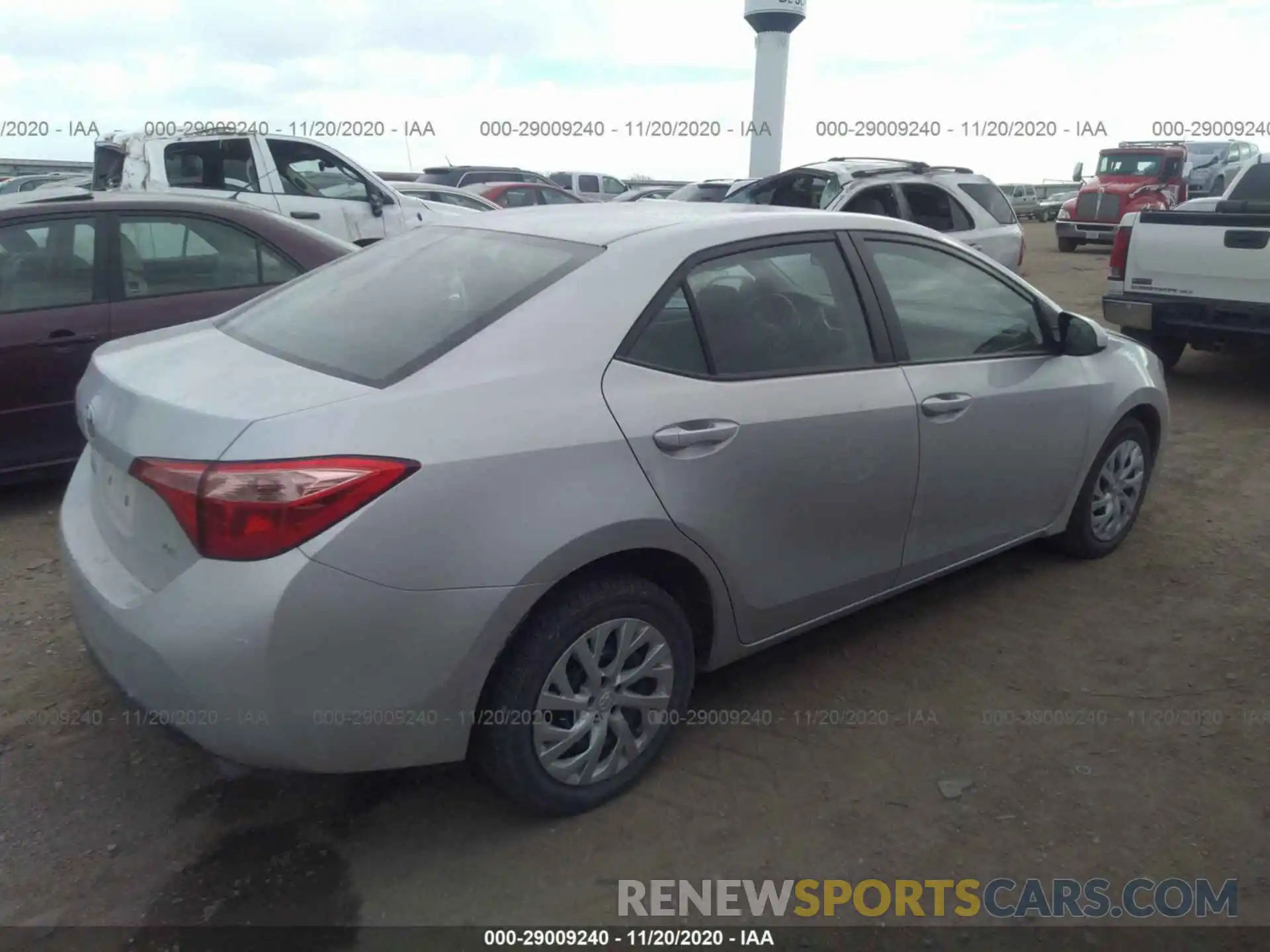 4 Photograph of a damaged car 5YFBURHE5KP903125 TOYOTA COROLLA 2019