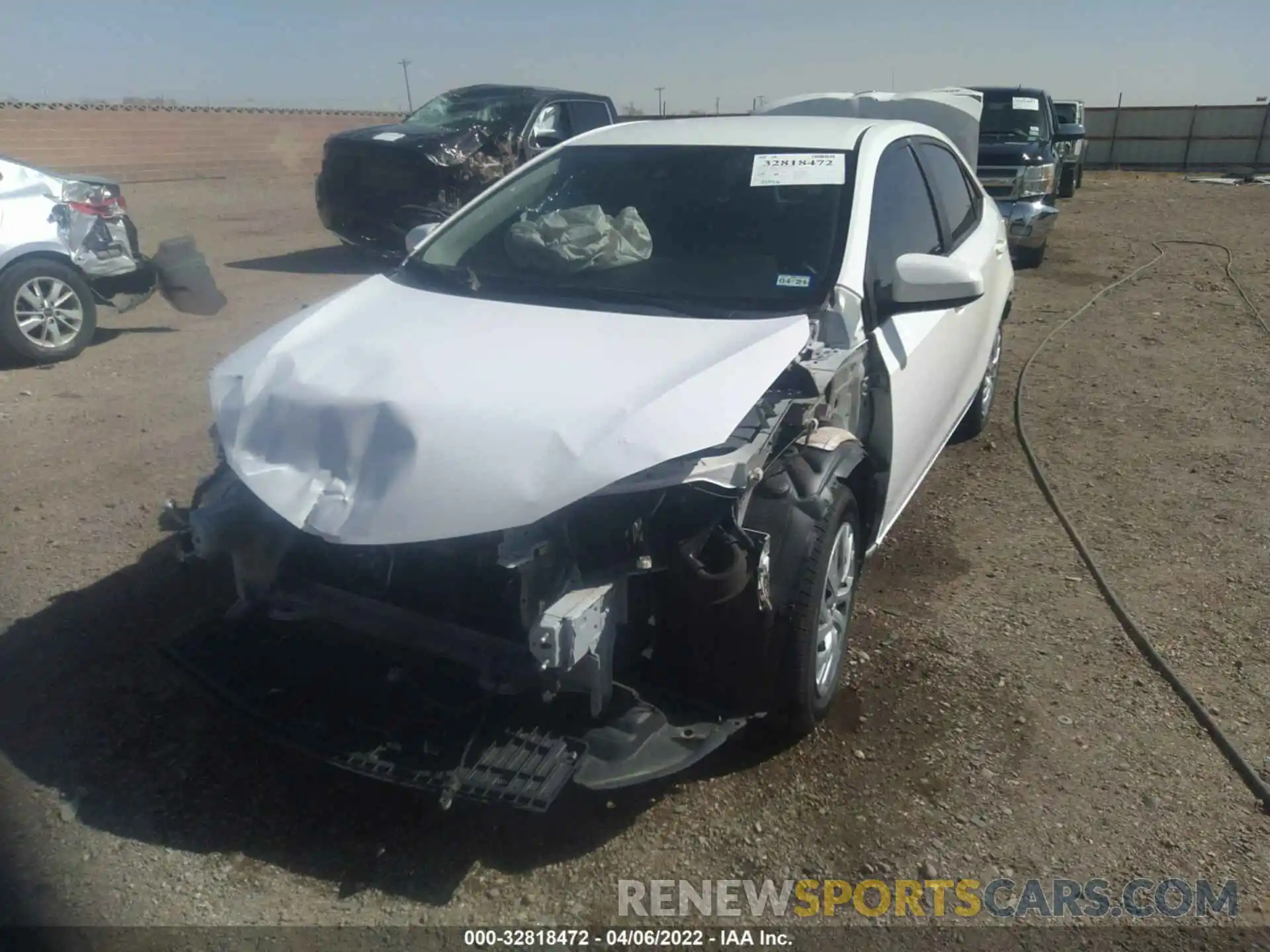 6 Photograph of a damaged car 5YFBURHE5KP903559 TOYOTA COROLLA 2019