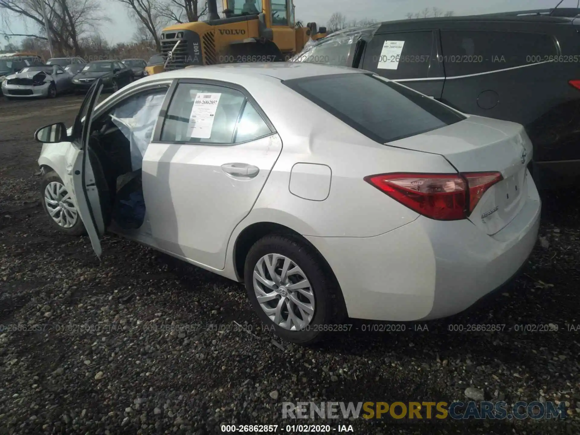 3 Photograph of a damaged car 5YFBURHE5KP903660 TOYOTA COROLLA 2019