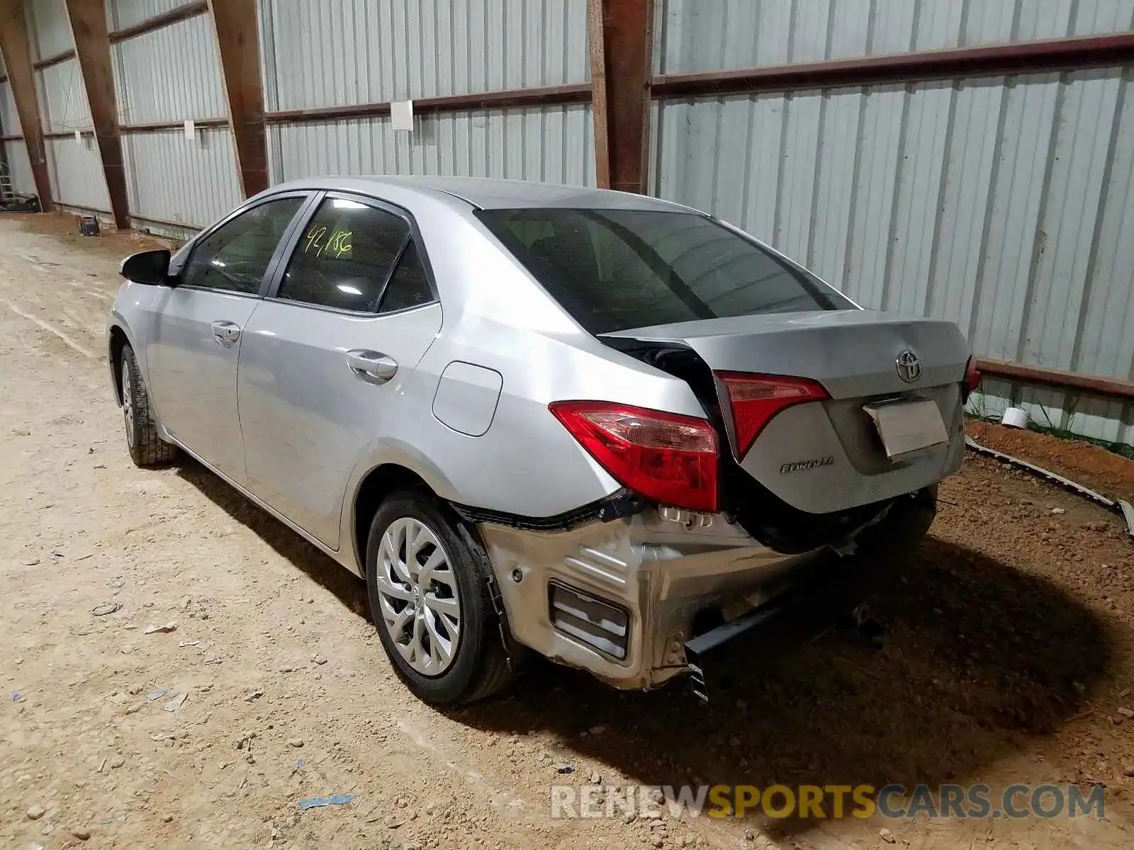 3 Photograph of a damaged car 5YFBURHE5KP903741 TOYOTA COROLLA 2019