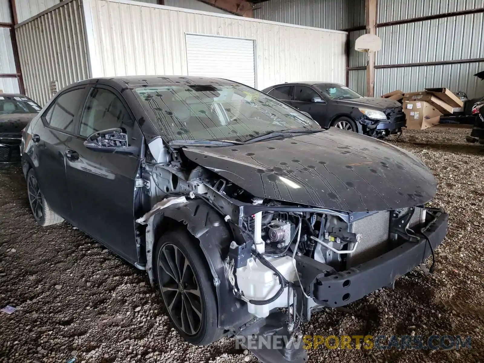 1 Photograph of a damaged car 5YFBURHE5KP903898 TOYOTA COROLLA 2019