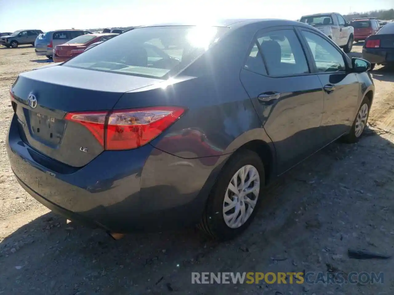 4 Photograph of a damaged car 5YFBURHE5KP903903 TOYOTA COROLLA 2019