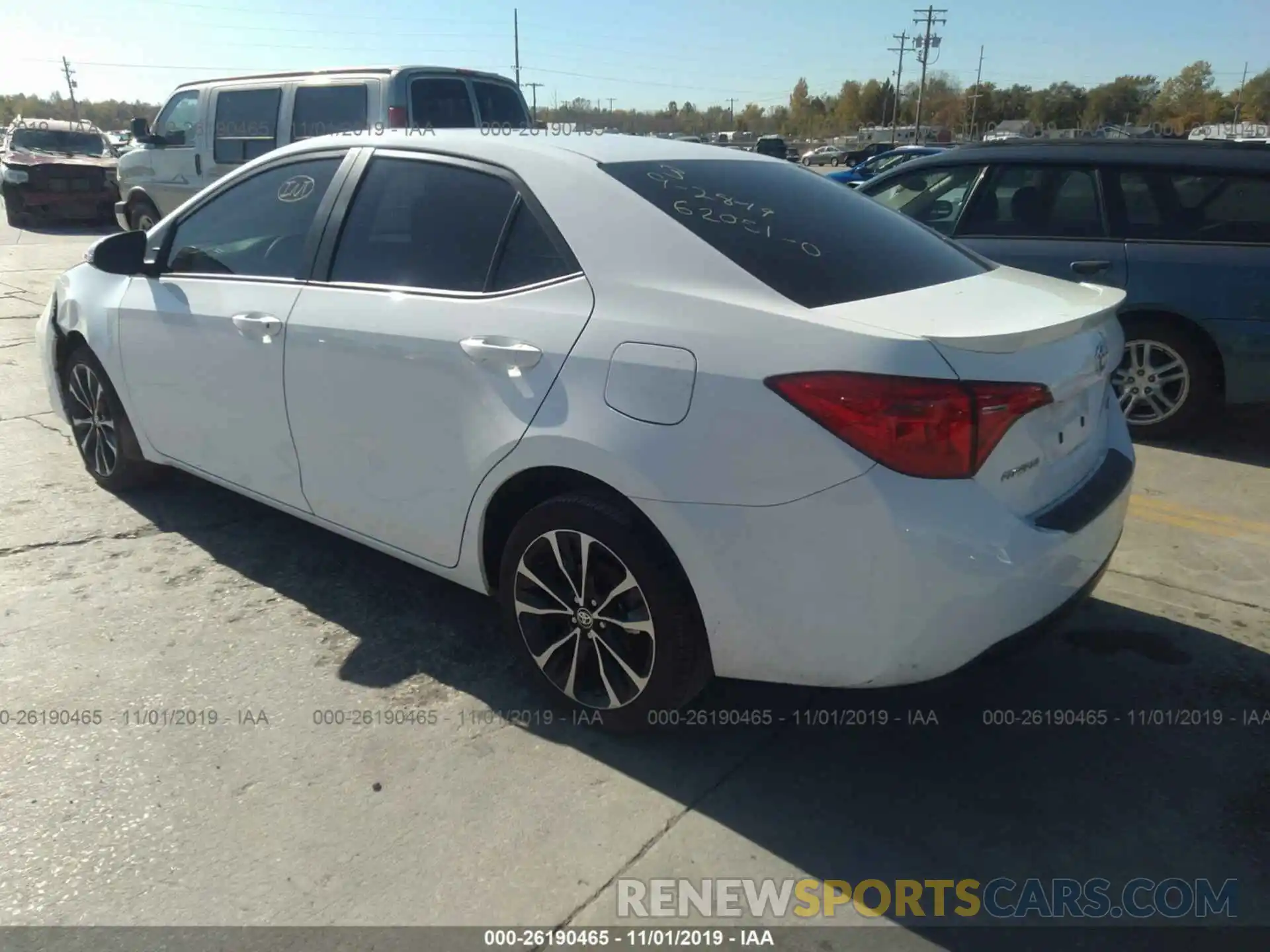 3 Photograph of a damaged car 5YFBURHE5KP904565 TOYOTA COROLLA 2019