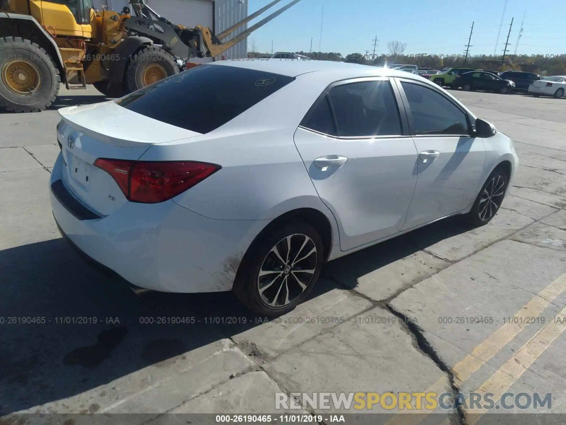 4 Photograph of a damaged car 5YFBURHE5KP904565 TOYOTA COROLLA 2019