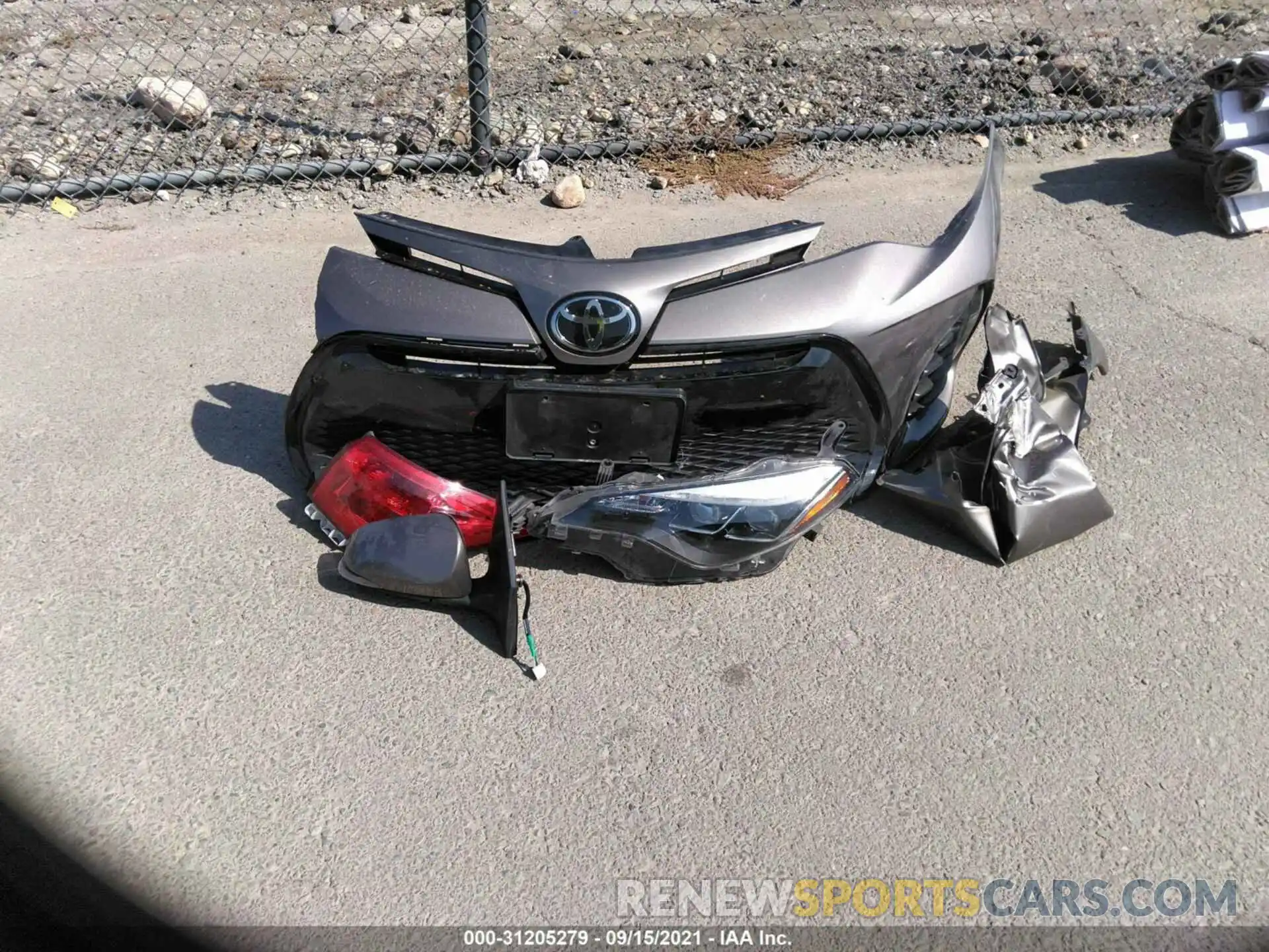 12 Photograph of a damaged car 5YFBURHE5KP905022 TOYOTA COROLLA 2019