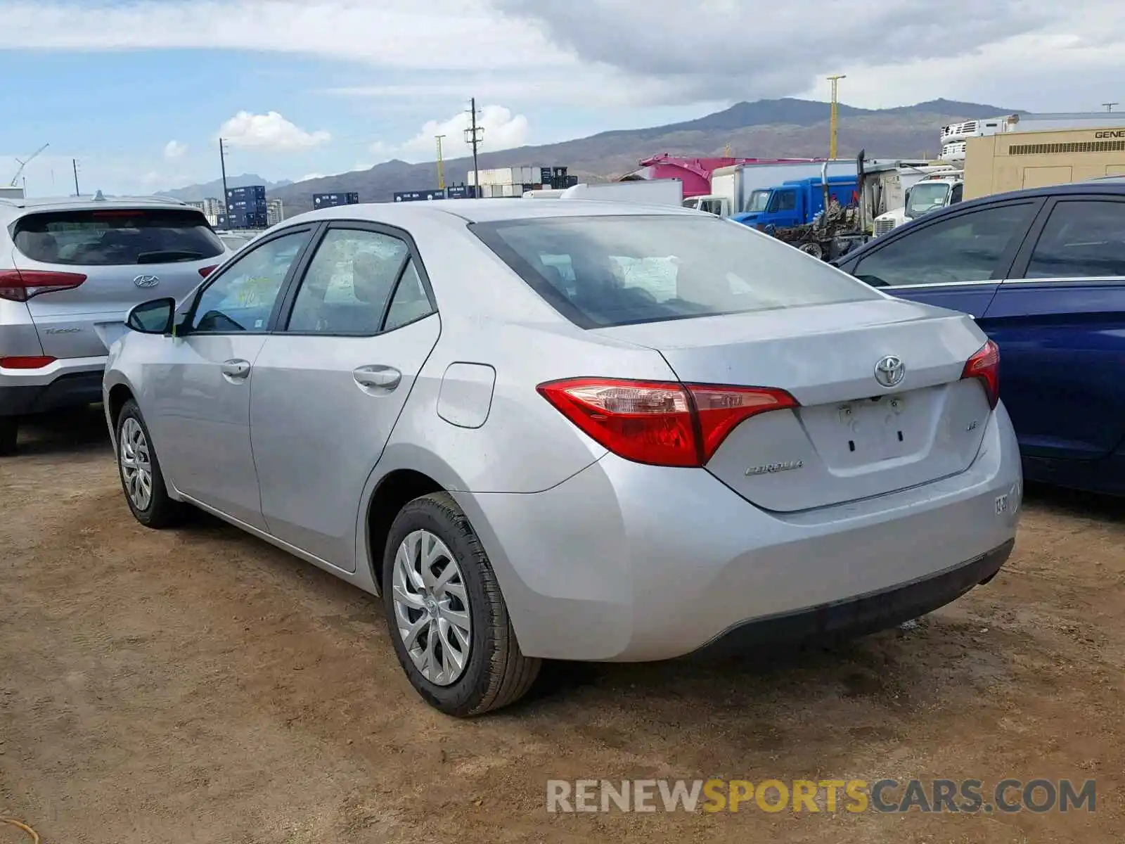 3 Photograph of a damaged car 5YFBURHE5KP905179 TOYOTA COROLLA 2019