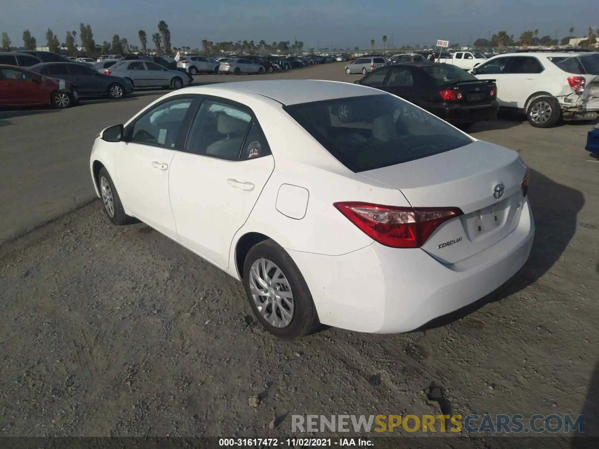 3 Photograph of a damaged car 5YFBURHE5KP905537 TOYOTA COROLLA 2019