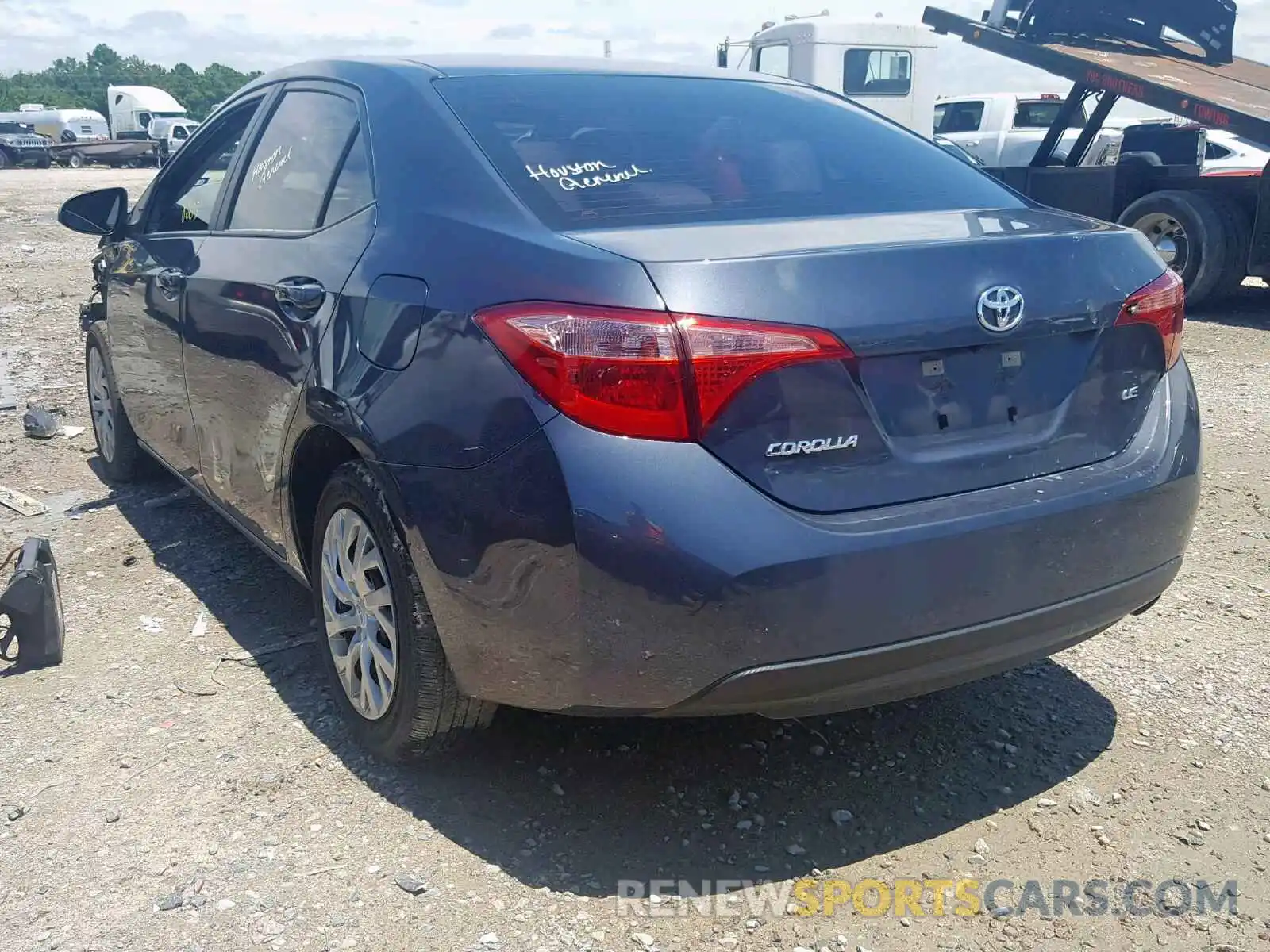 3 Photograph of a damaged car 5YFBURHE5KP905974 TOYOTA COROLLA 2019