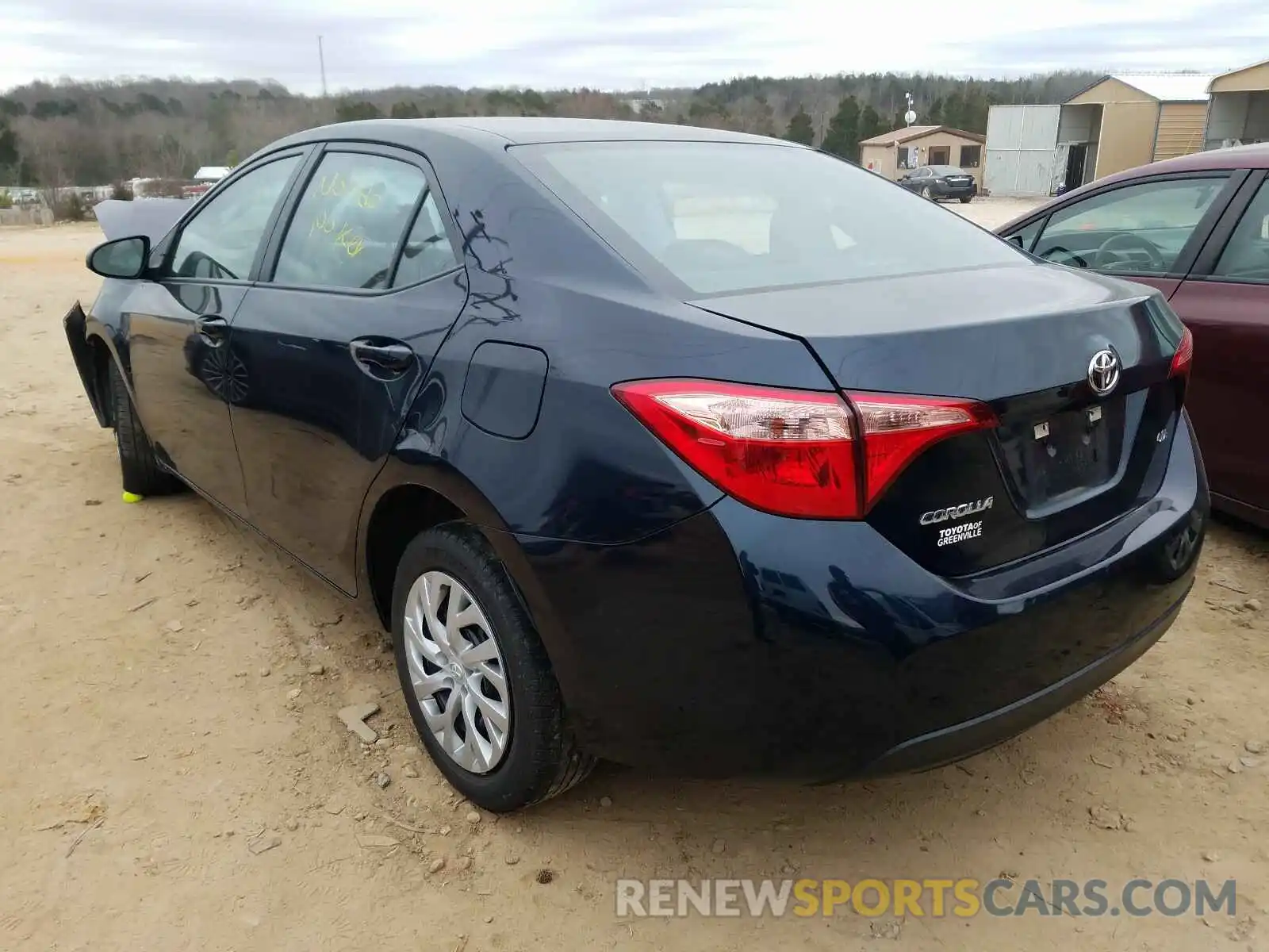 3 Photograph of a damaged car 5YFBURHE5KP906929 TOYOTA COROLLA 2019