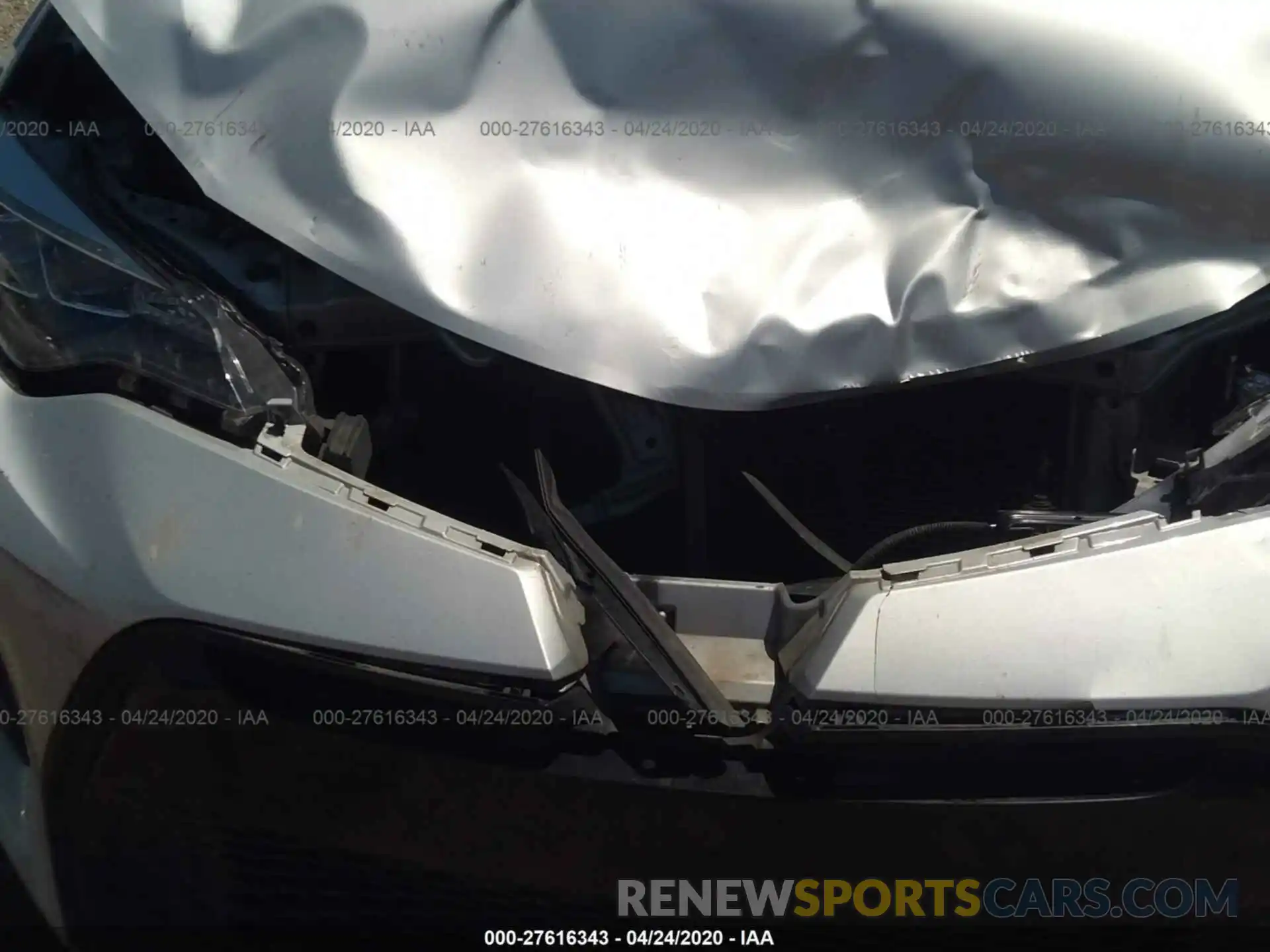 6 Photograph of a damaged car 5YFBURHE5KP907126 TOYOTA COROLLA 2019