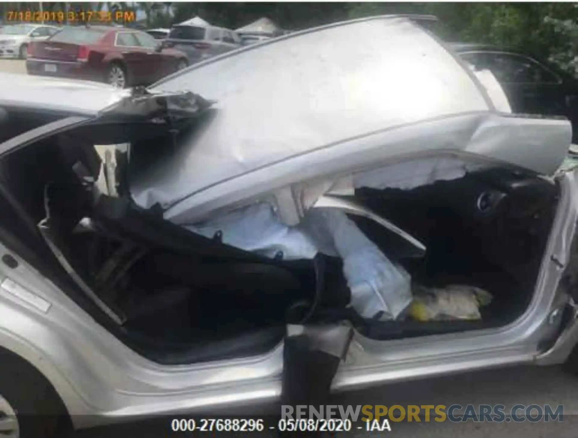 6 Photograph of a damaged car 5YFBURHE5KP907241 TOYOTA COROLLA 2019