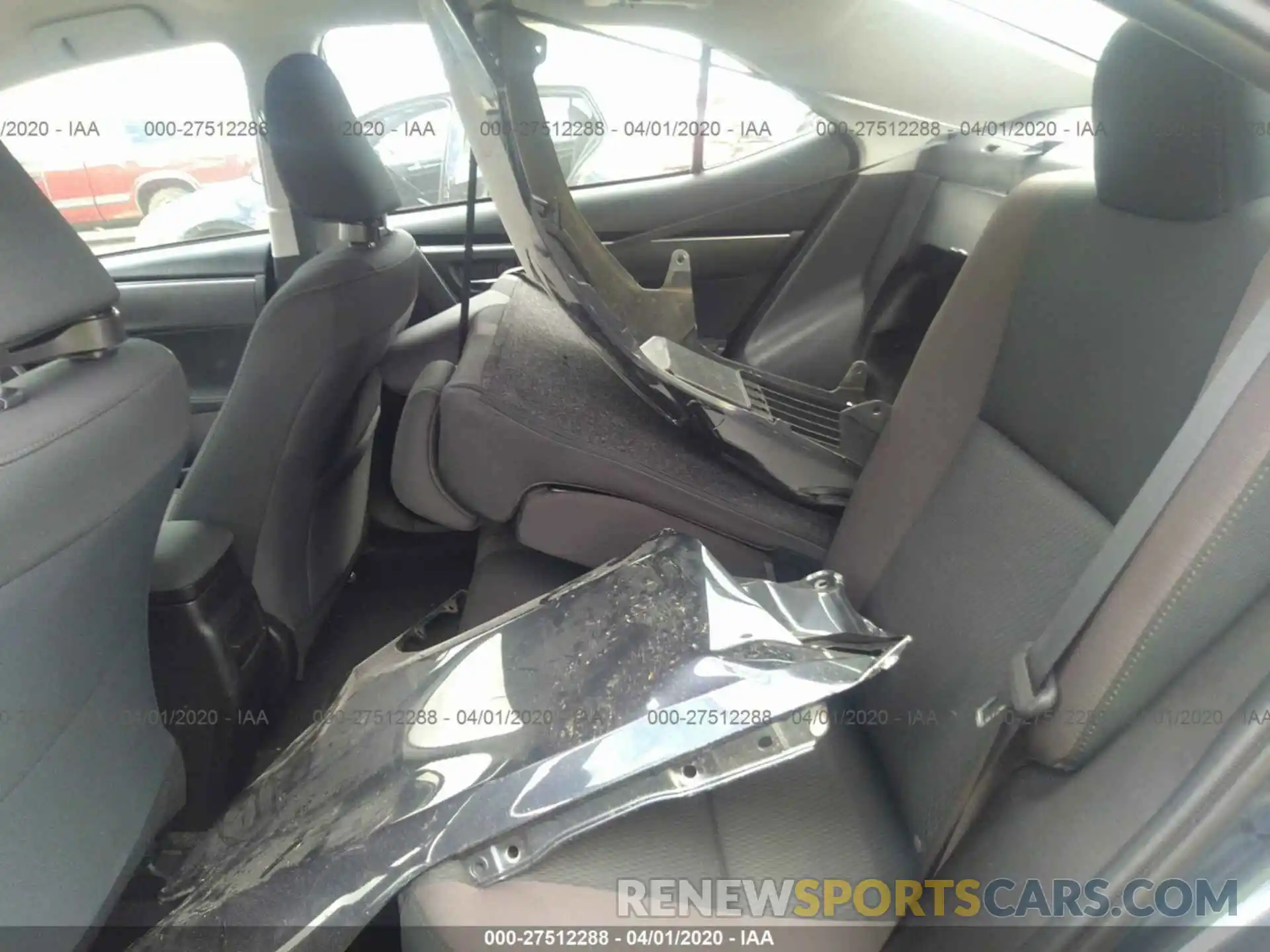 8 Photograph of a damaged car 5YFBURHE5KP907286 TOYOTA COROLLA 2019