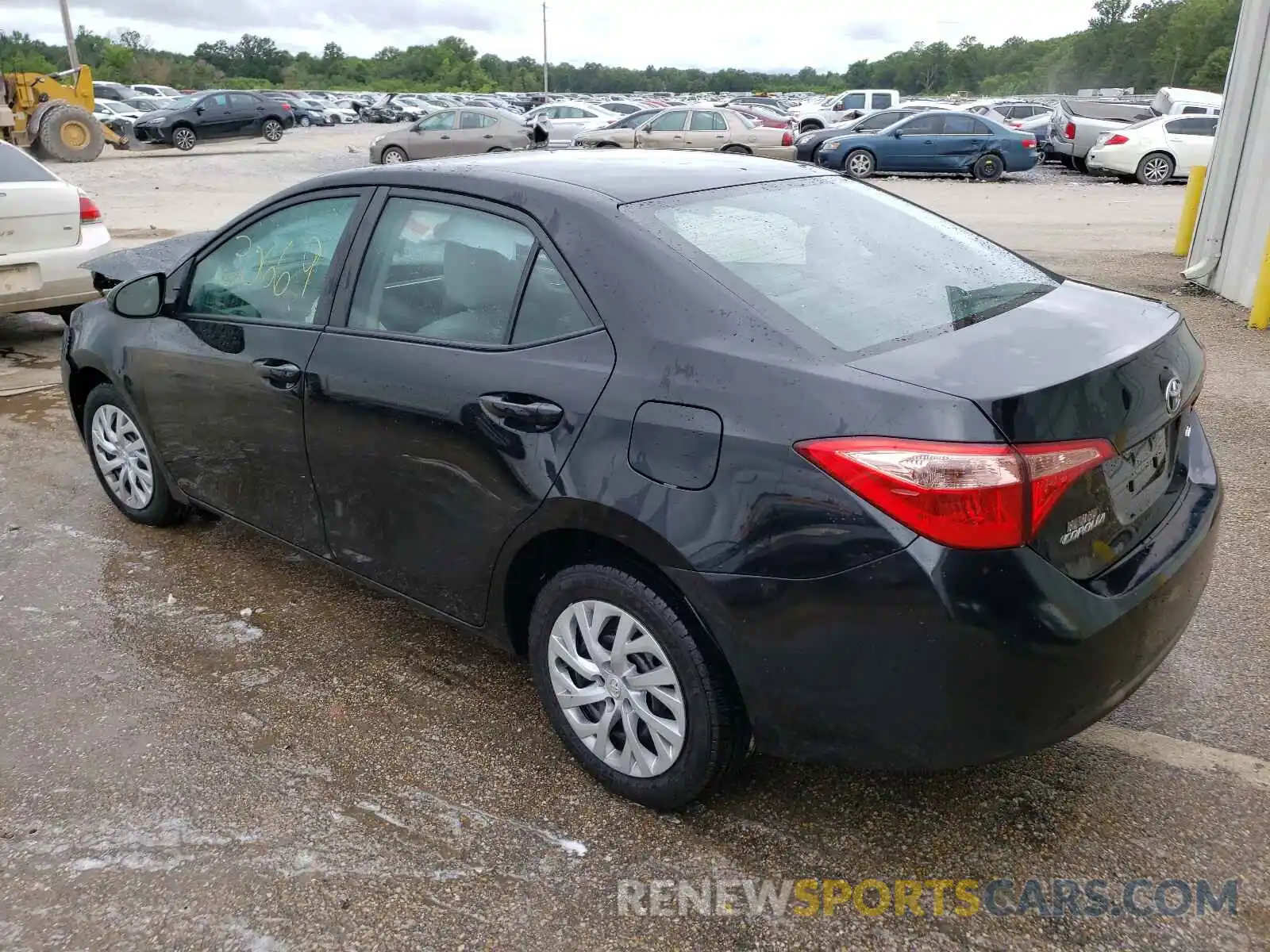 3 Photograph of a damaged car 5YFBURHE5KP907711 TOYOTA COROLLA 2019