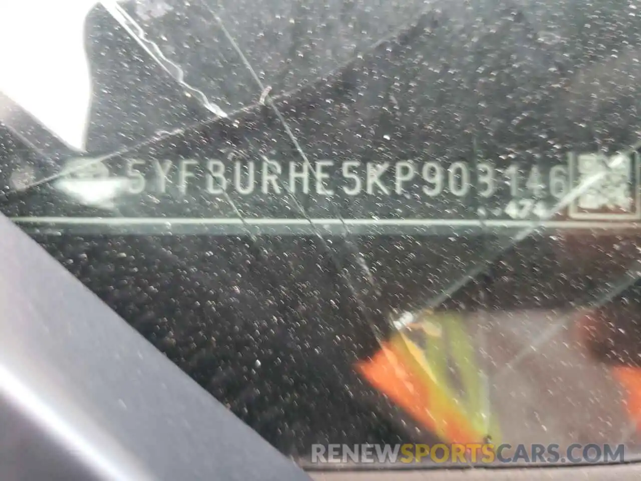 10 Photograph of a damaged car 5YFBURHE5KP908146 TOYOTA COROLLA 2019