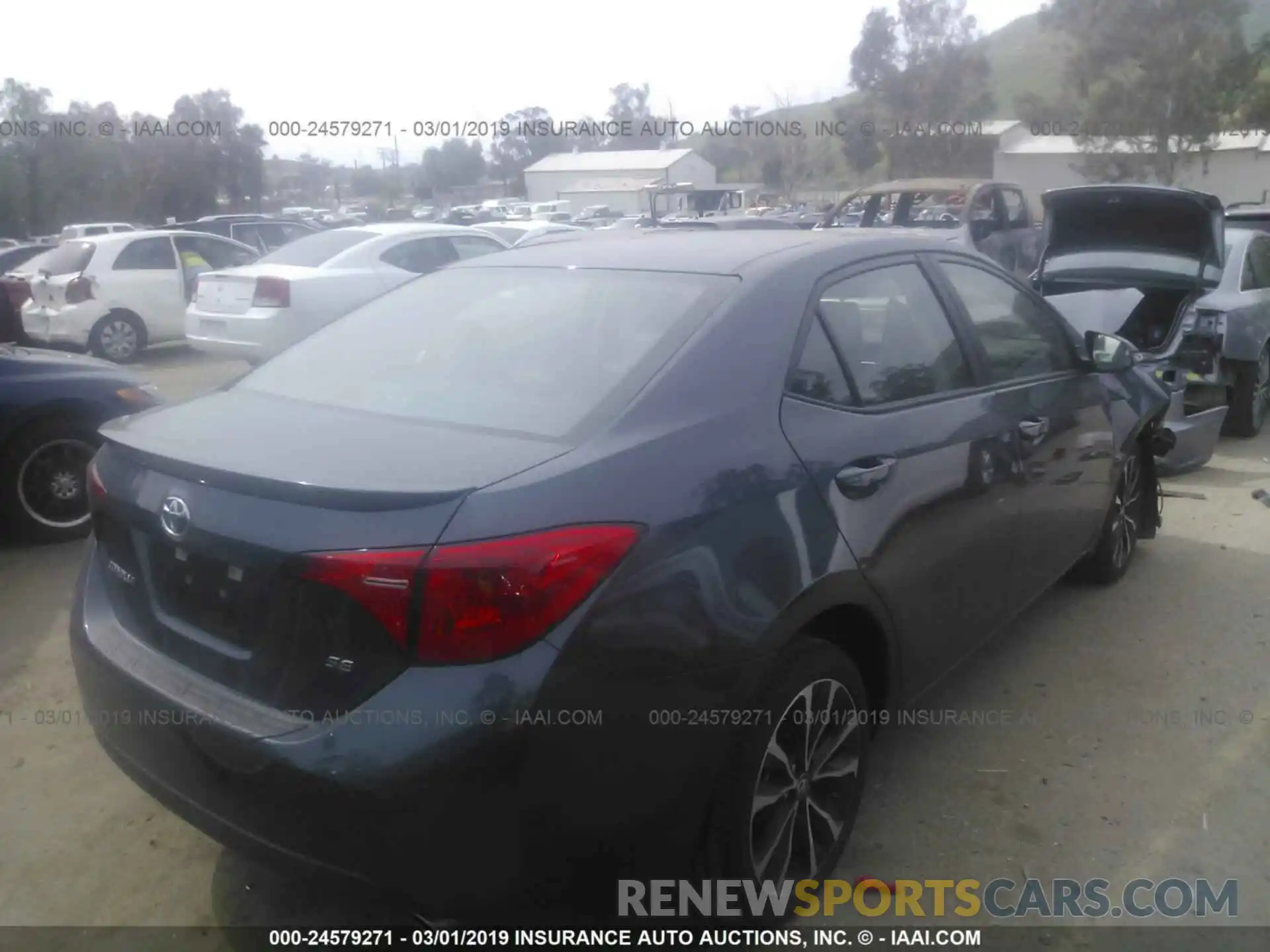 4 Photograph of a damaged car 5YFBURHE5KP908177 TOYOTA COROLLA 2019