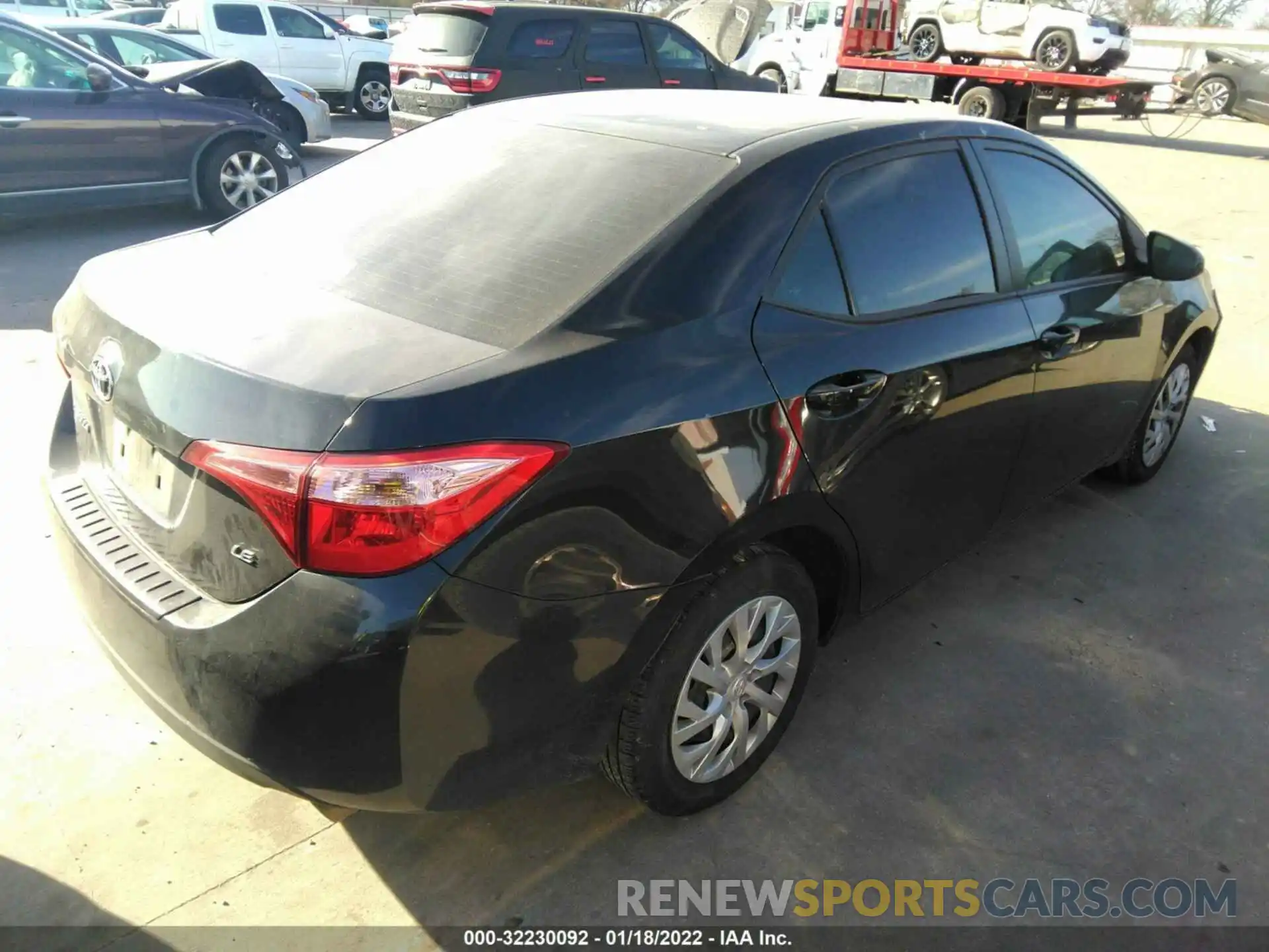 4 Photograph of a damaged car 5YFBURHE5KP908227 TOYOTA COROLLA 2019