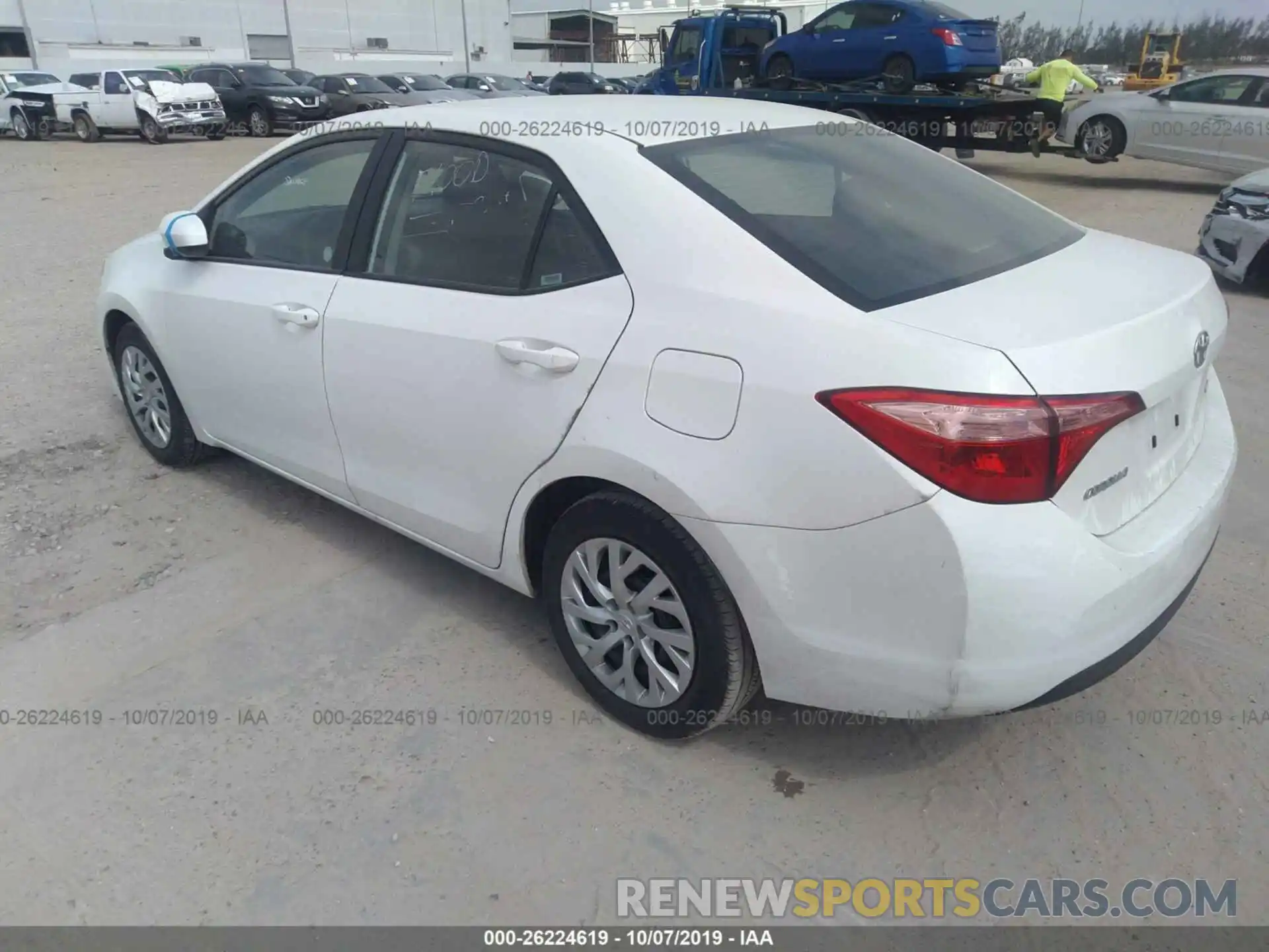 3 Photograph of a damaged car 5YFBURHE5KP908499 TOYOTA COROLLA 2019