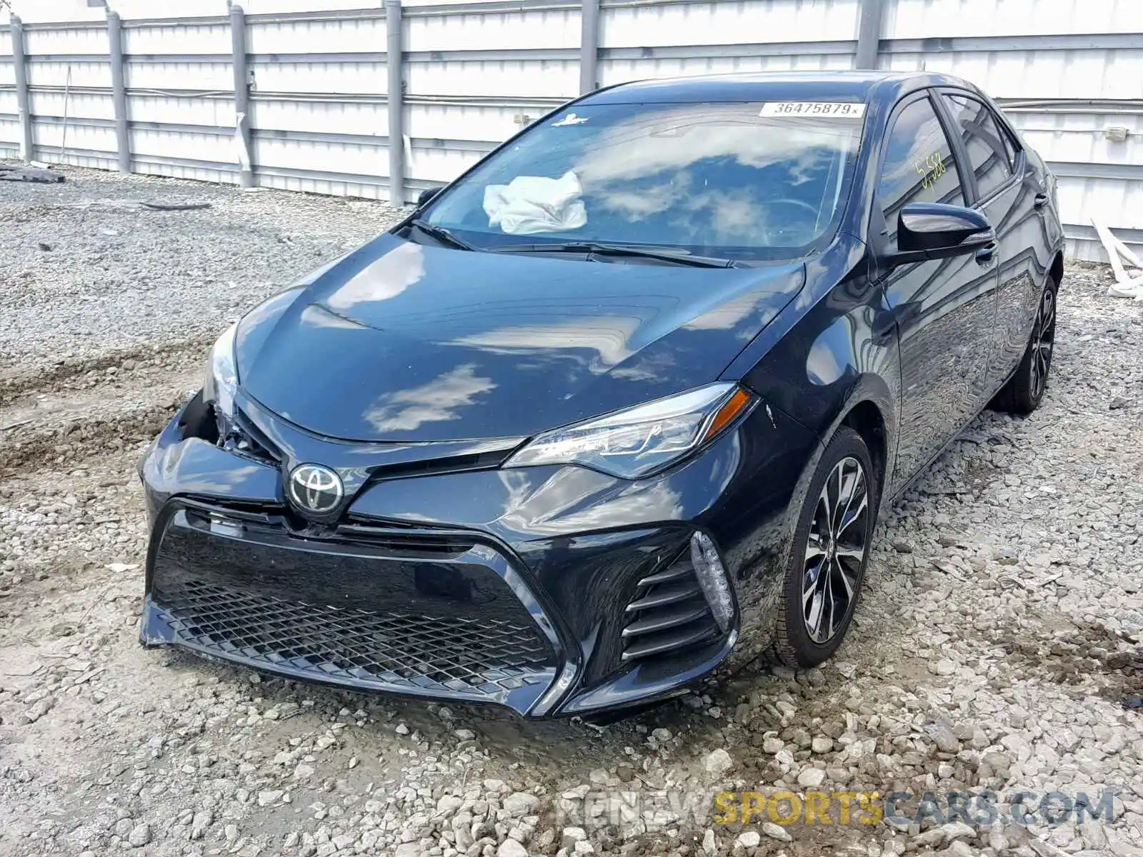 2 Photograph of a damaged car 5YFBURHE5KP908583 TOYOTA COROLLA 2019