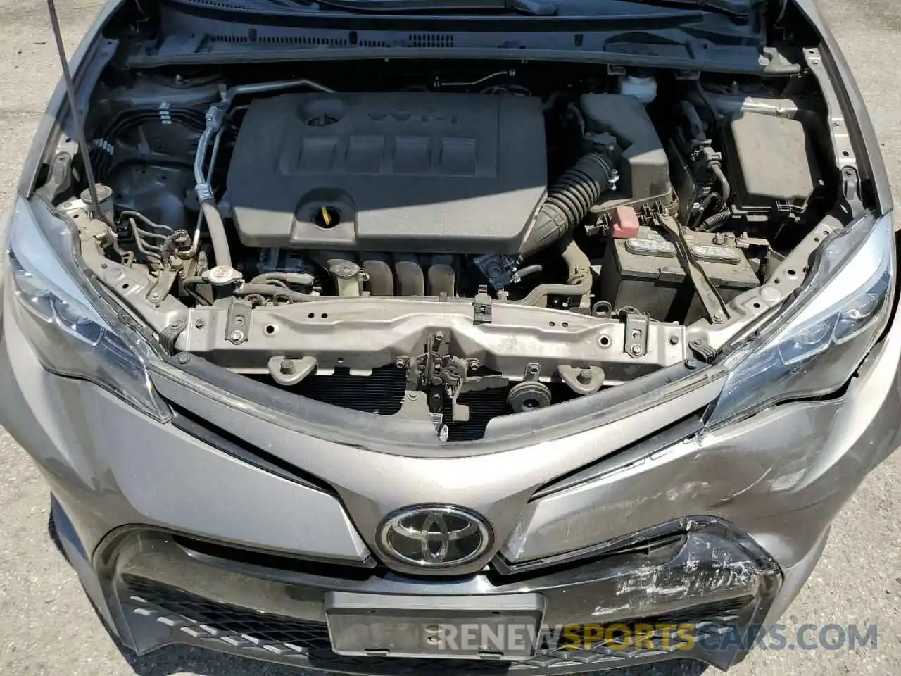 7 Photograph of a damaged car 5YFBURHE5KP909023 TOYOTA COROLLA 2019