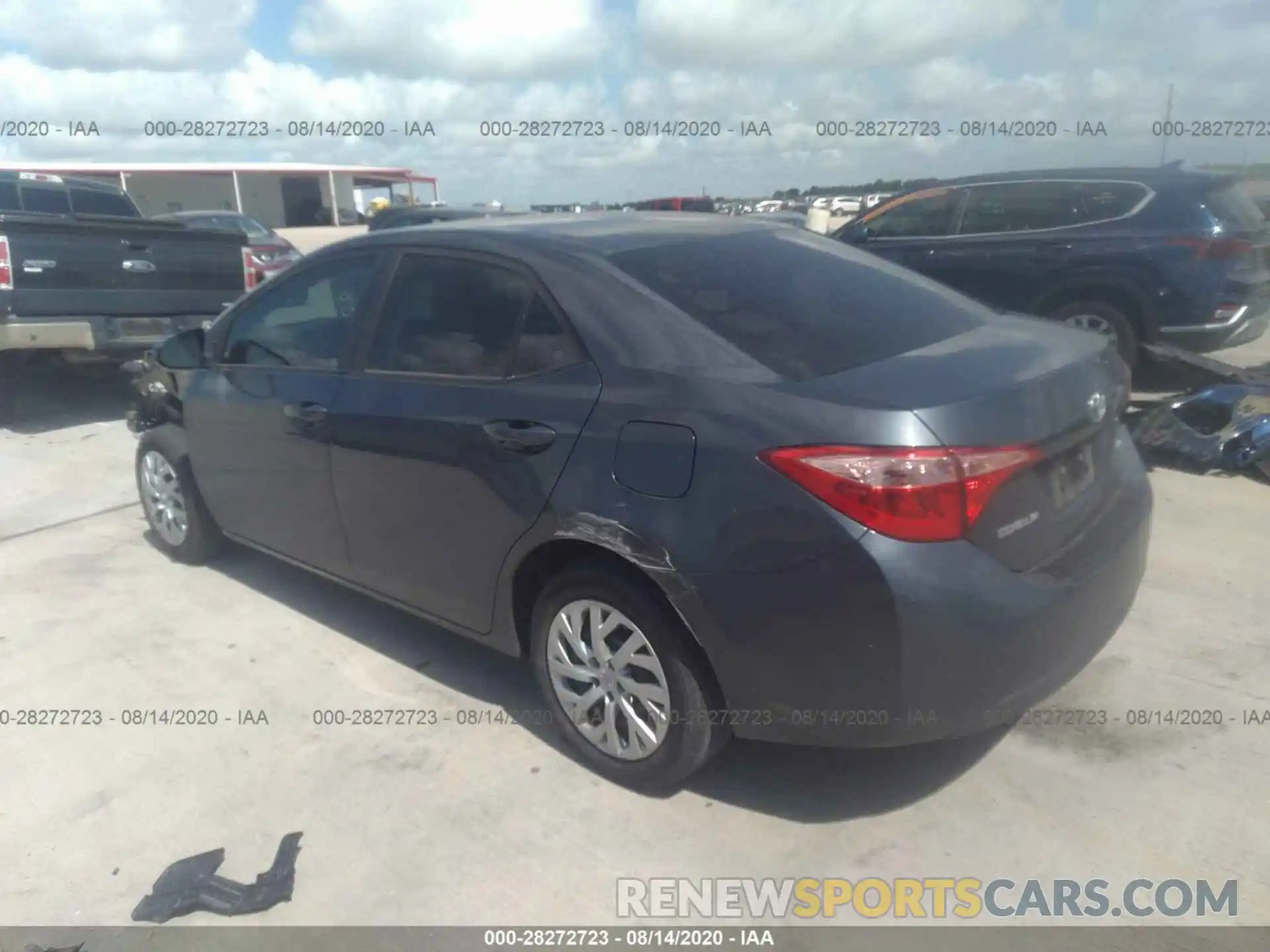 3 Photograph of a damaged car 5YFBURHE5KP909894 TOYOTA COROLLA 2019