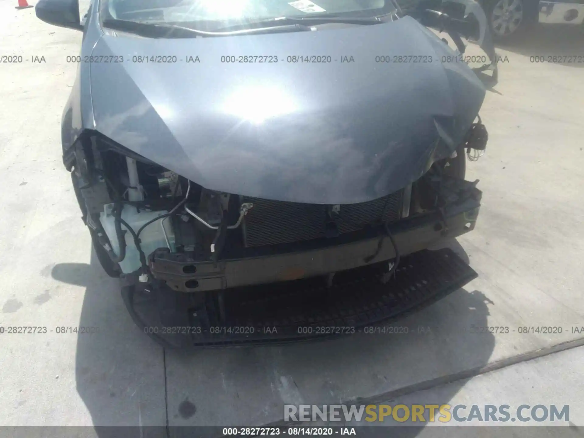 6 Photograph of a damaged car 5YFBURHE5KP909894 TOYOTA COROLLA 2019
