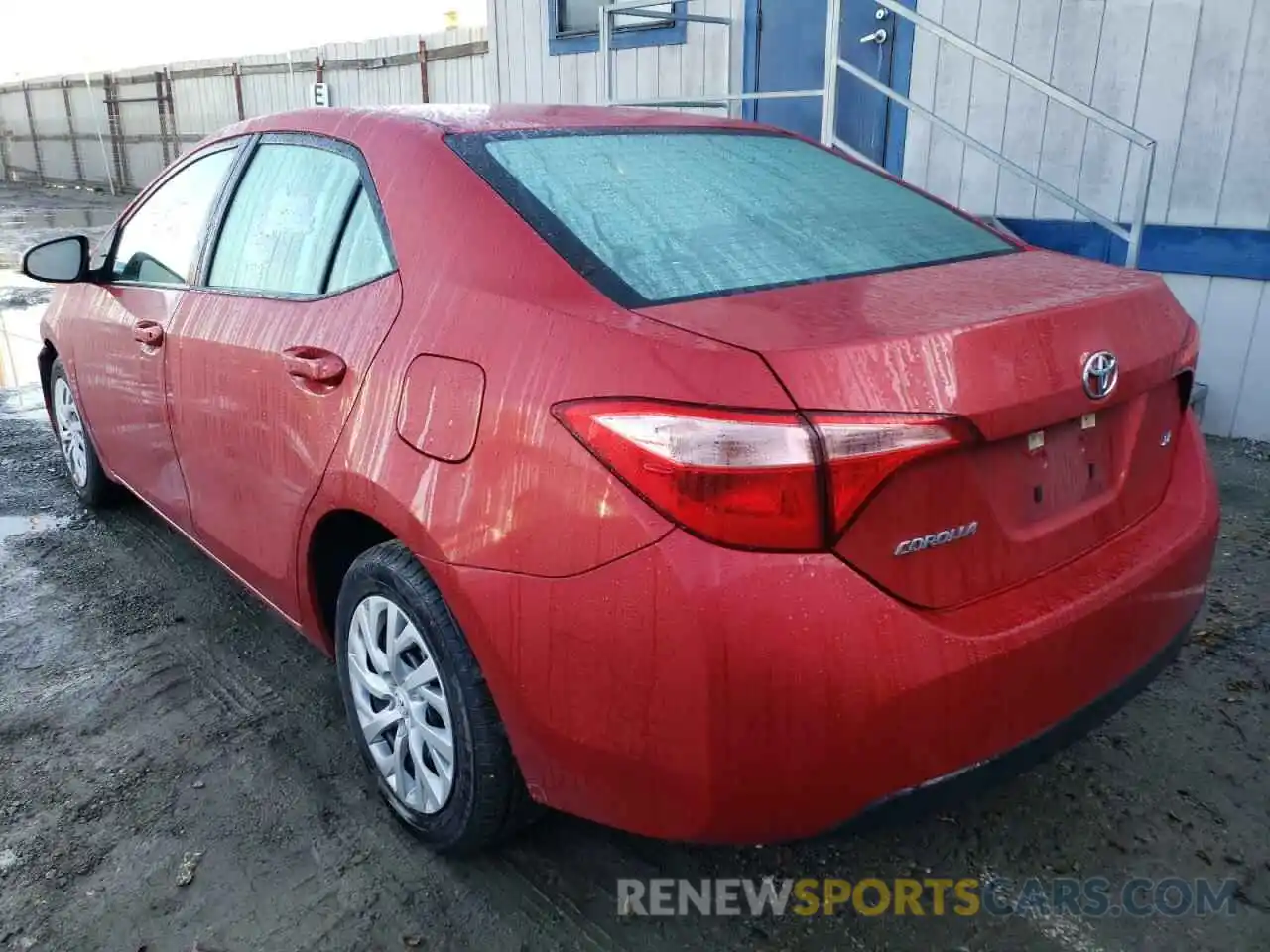 3 Photograph of a damaged car 5YFBURHE5KP909975 TOYOTA COROLLA 2019