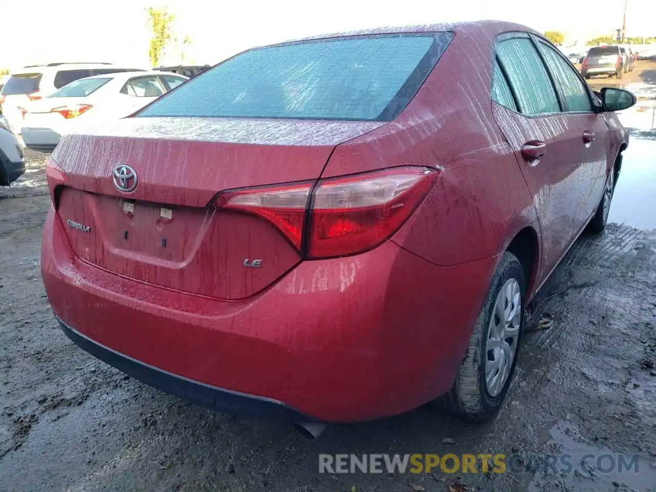 4 Photograph of a damaged car 5YFBURHE5KP909975 TOYOTA COROLLA 2019