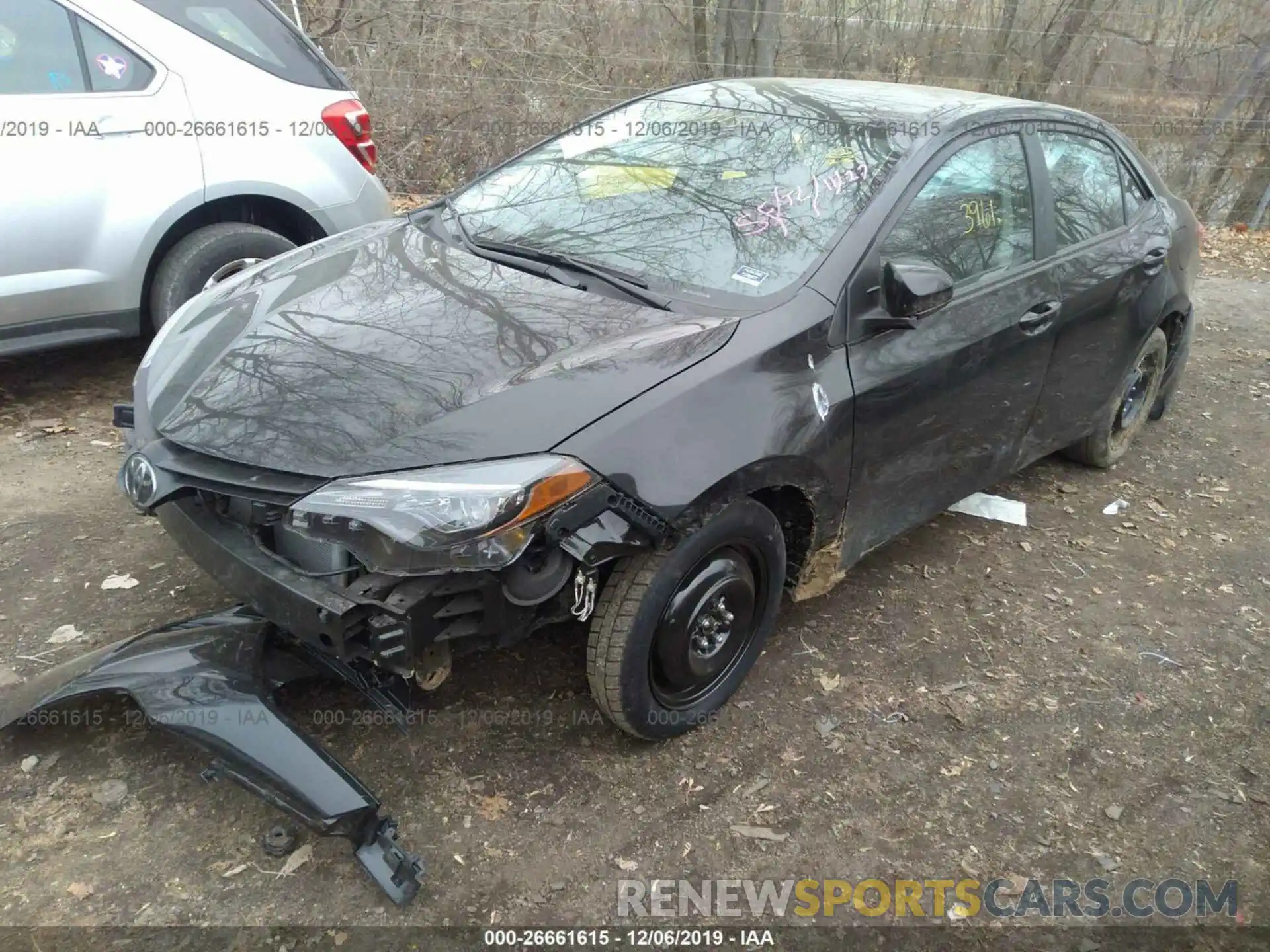 2 Photograph of a damaged car 5YFBURHE5KP910771 TOYOTA COROLLA 2019