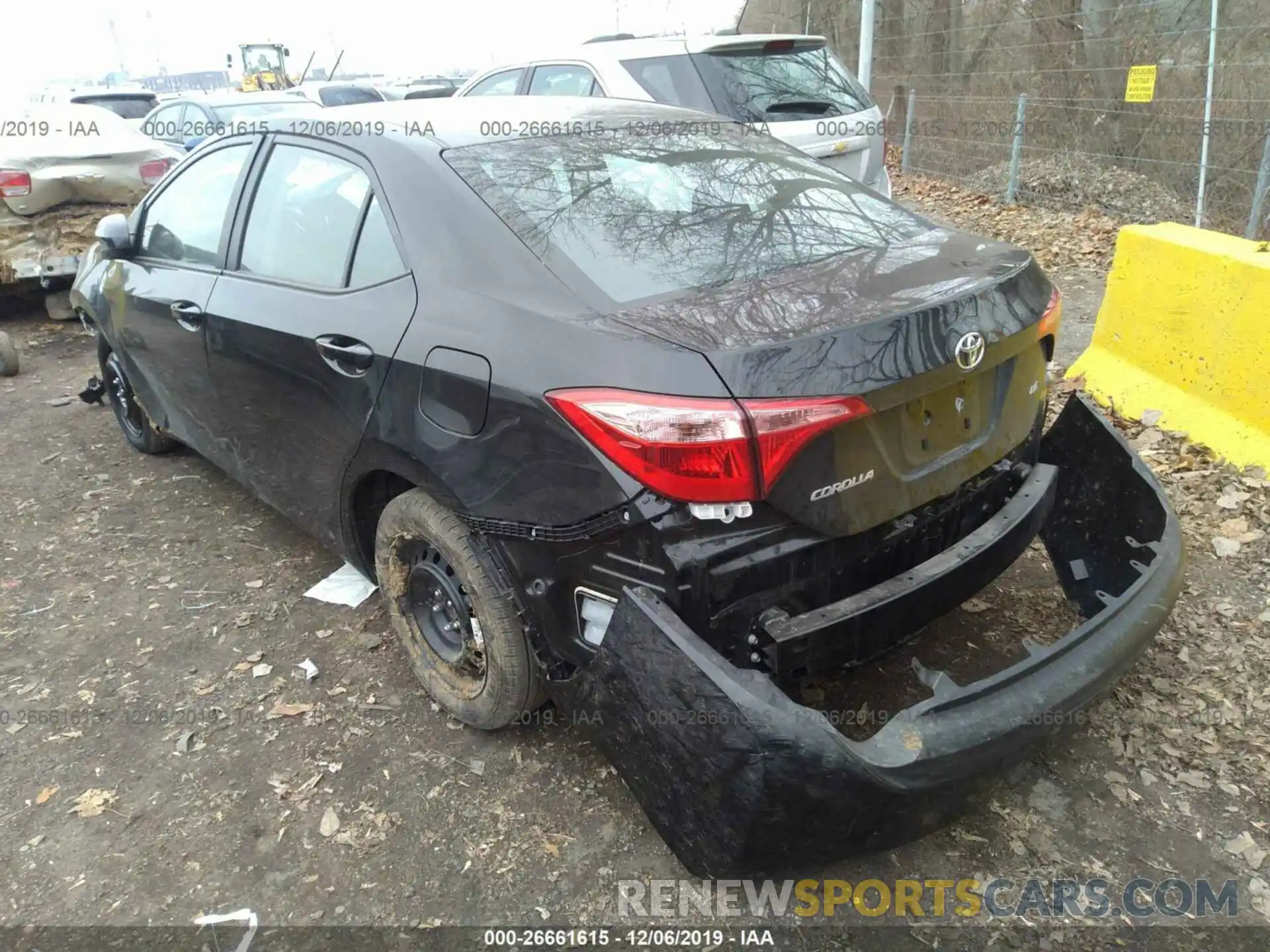 3 Photograph of a damaged car 5YFBURHE5KP910771 TOYOTA COROLLA 2019