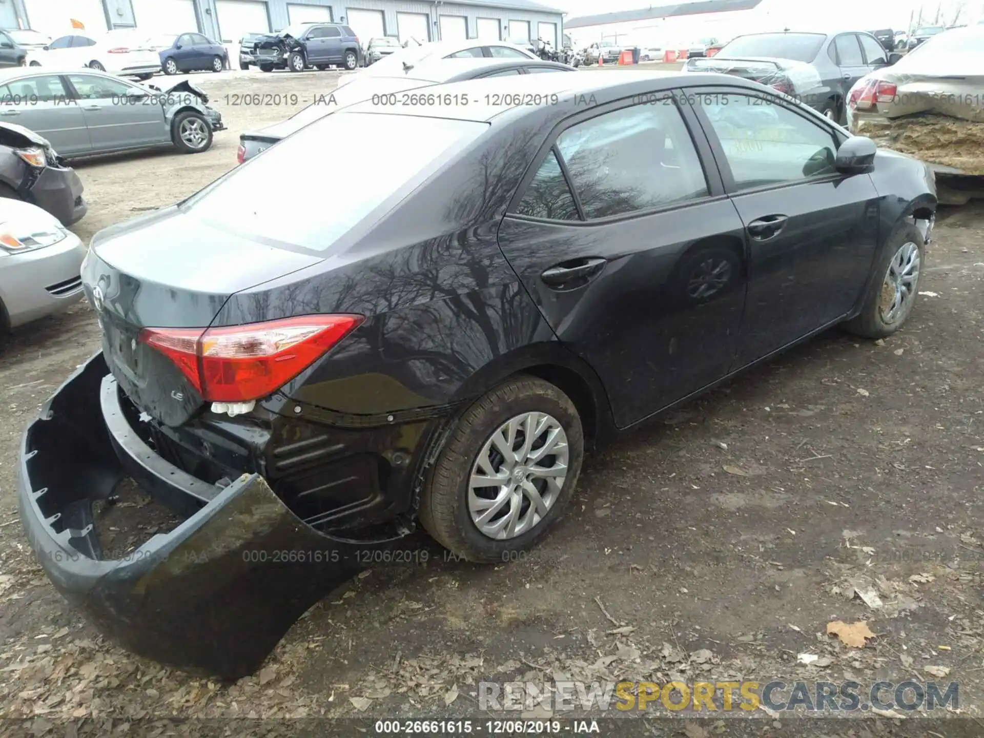 4 Фотография поврежденного автомобиля 5YFBURHE5KP910771 TOYOTA COROLLA 2019