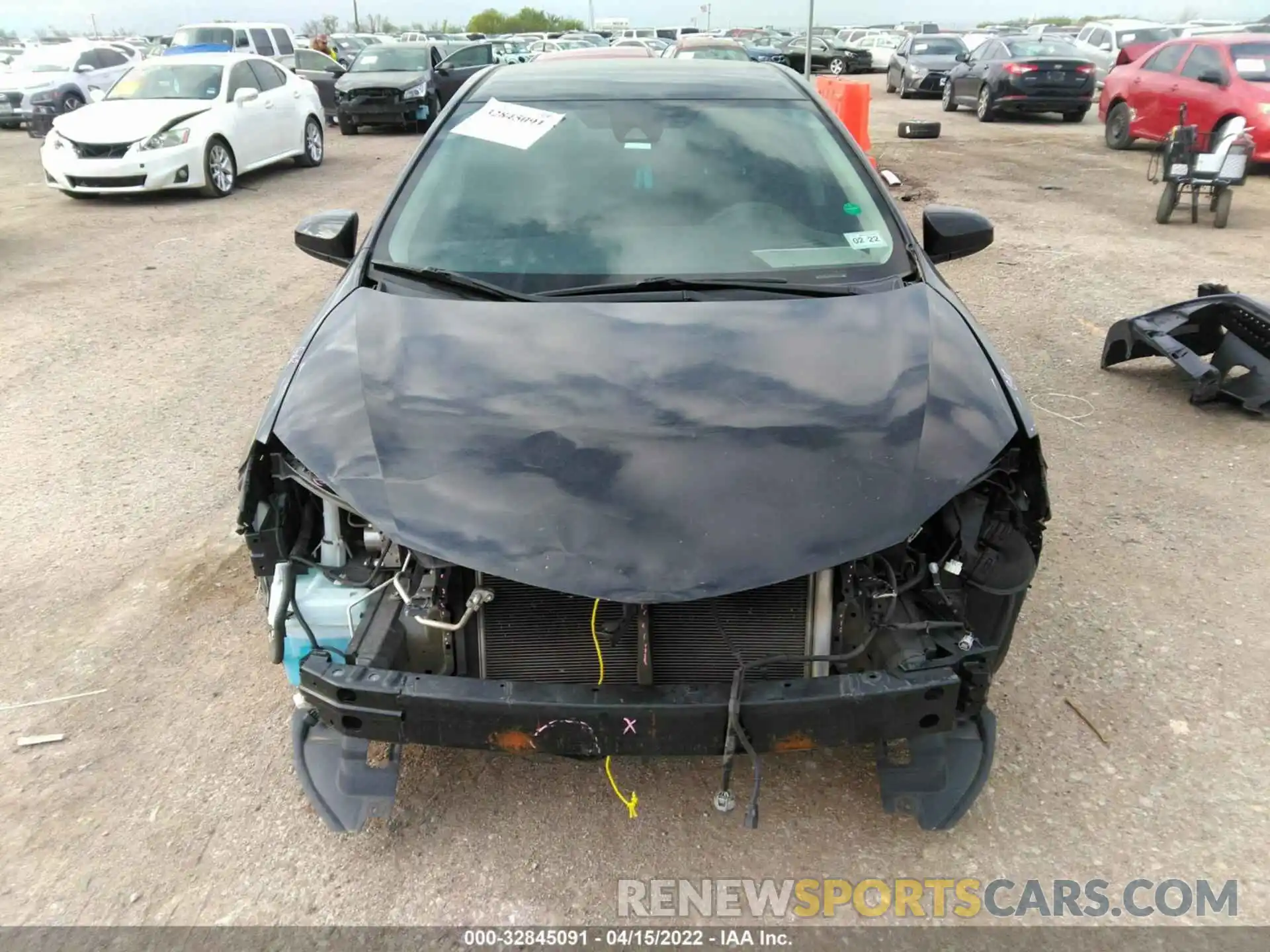 6 Photograph of a damaged car 5YFBURHE5KP910866 TOYOTA COROLLA 2019