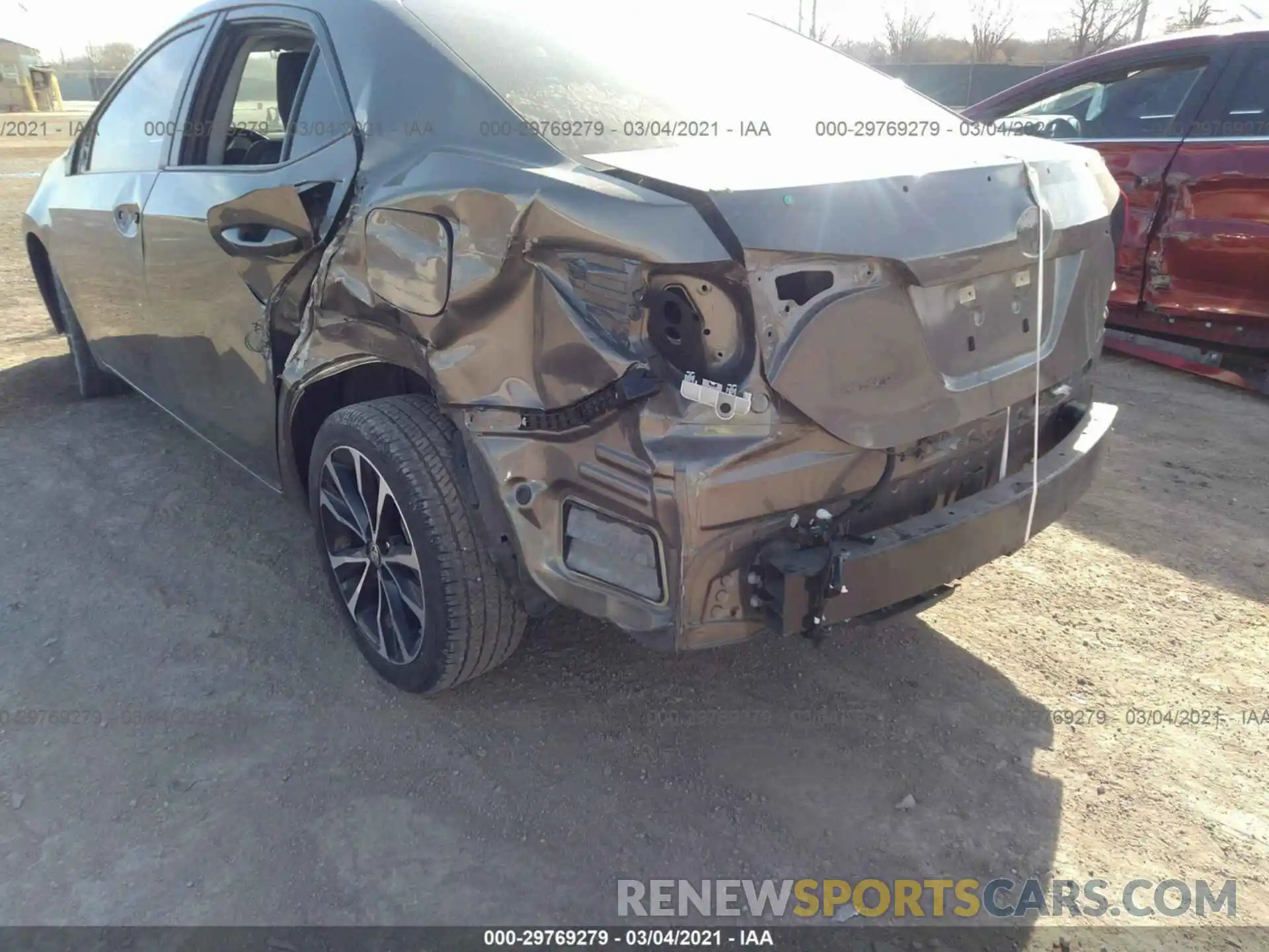 6 Photograph of a damaged car 5YFBURHE5KP911130 TOYOTA COROLLA 2019