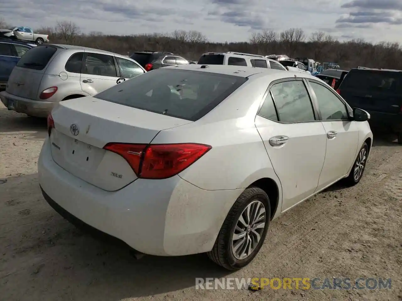 4 Photograph of a damaged car 5YFBURHE5KP911497 TOYOTA COROLLA 2019