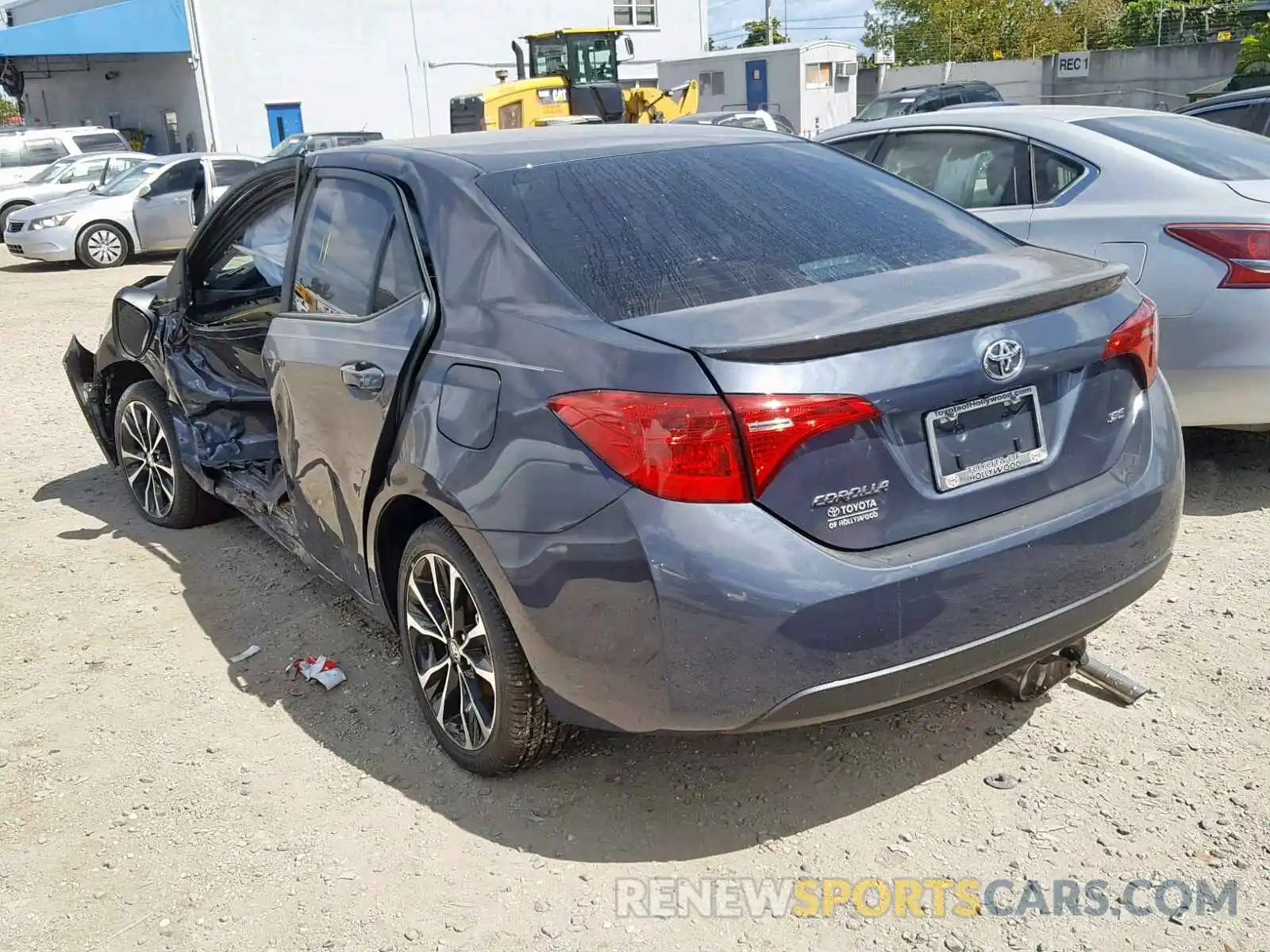 3 Photograph of a damaged car 5YFBURHE5KP912391 TOYOTA COROLLA 2019