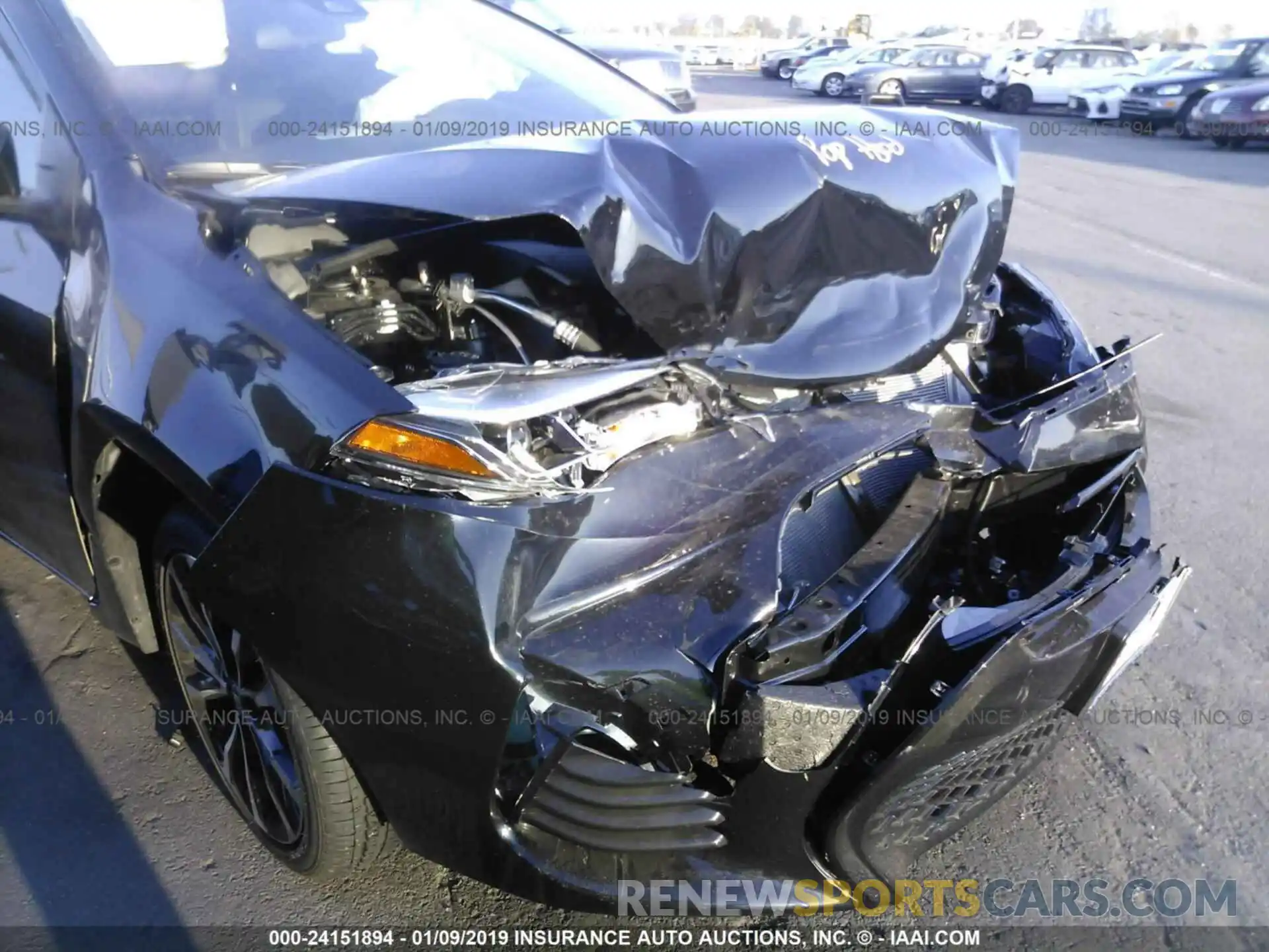 6 Photograph of a damaged car 5YFBURHE5KP912505 TOYOTA COROLLA 2019