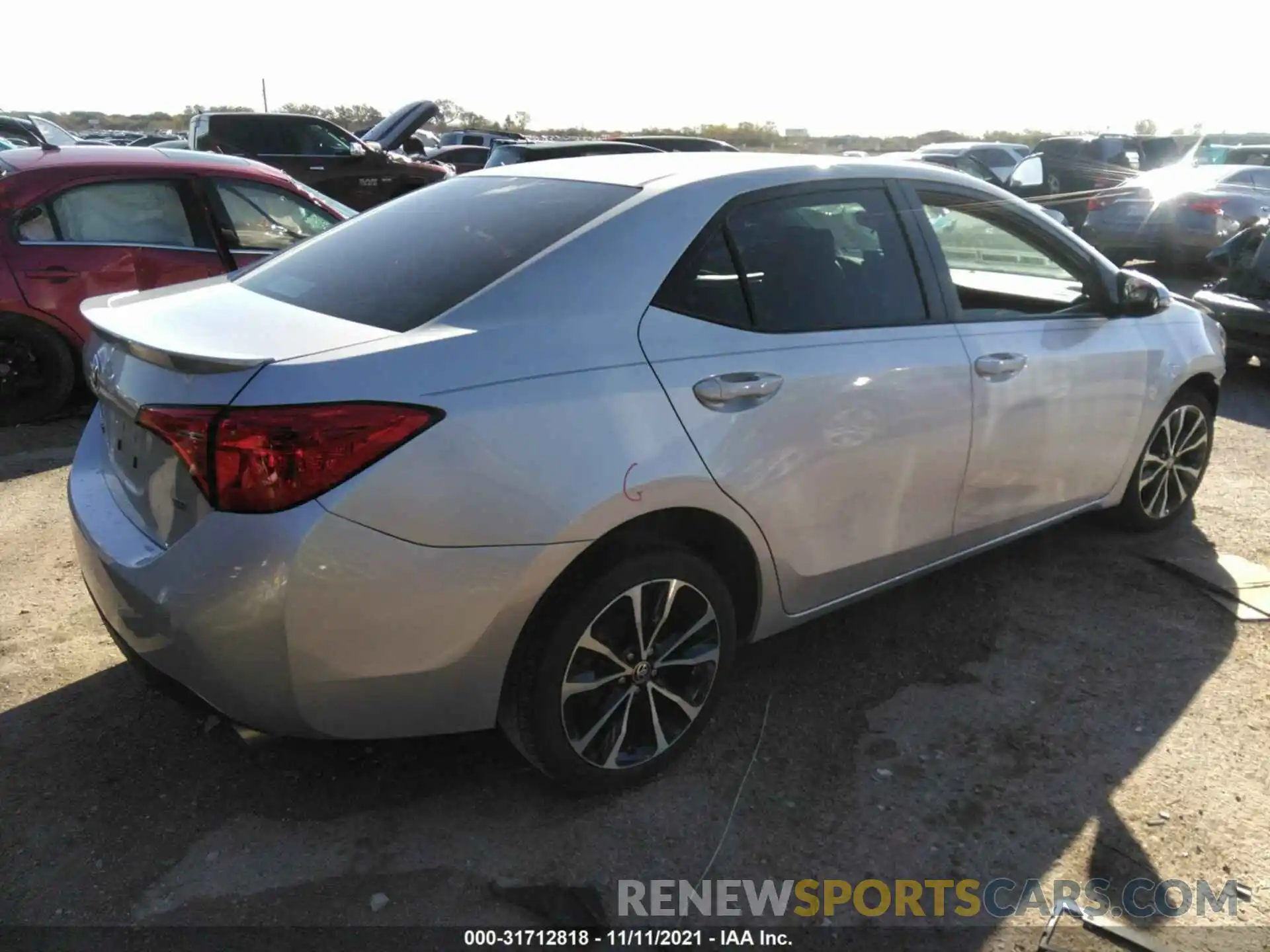 4 Photograph of a damaged car 5YFBURHE5KP912701 TOYOTA COROLLA 2019