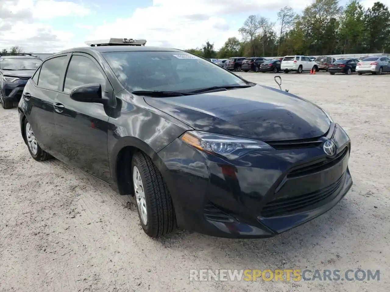 1 Photograph of a damaged car 5YFBURHE5KP912763 TOYOTA COROLLA 2019