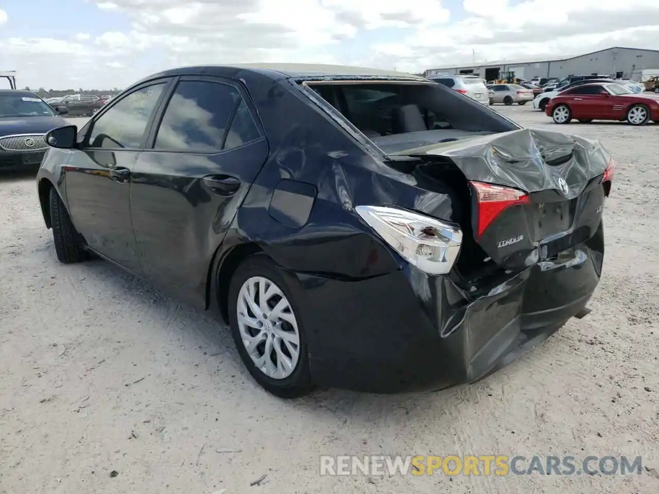 3 Photograph of a damaged car 5YFBURHE5KP912763 TOYOTA COROLLA 2019