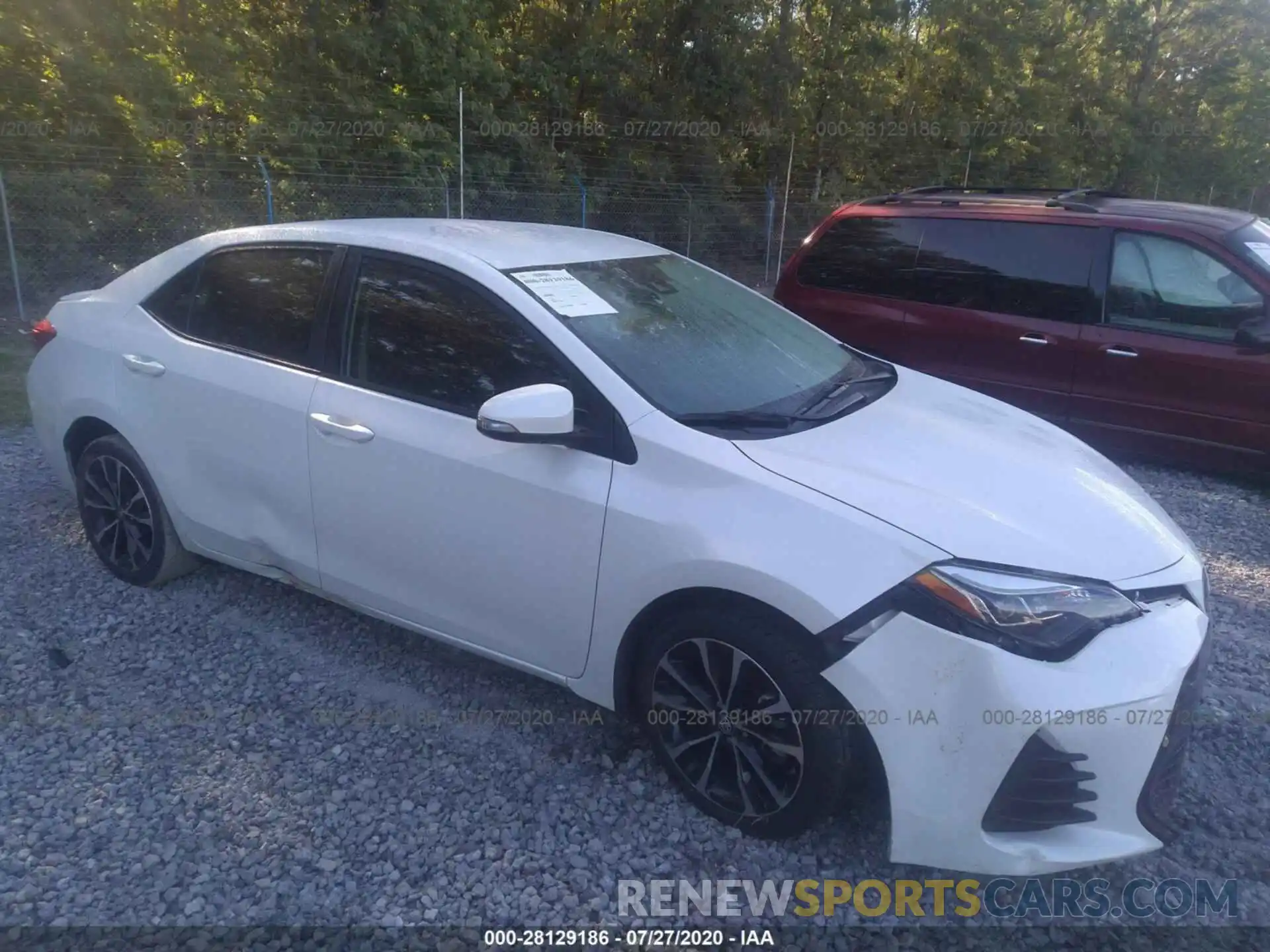 1 Photograph of a damaged car 5YFBURHE5KP914058 TOYOTA COROLLA 2019