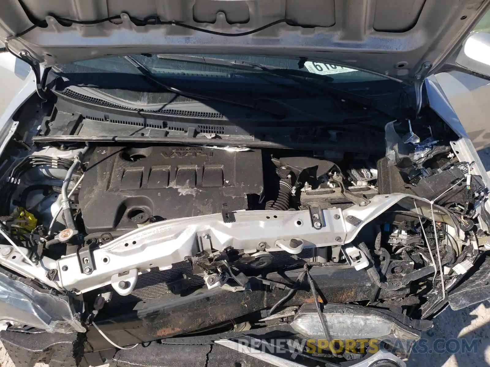 7 Photograph of a damaged car 5YFBURHE5KP914156 TOYOTA COROLLA 2019