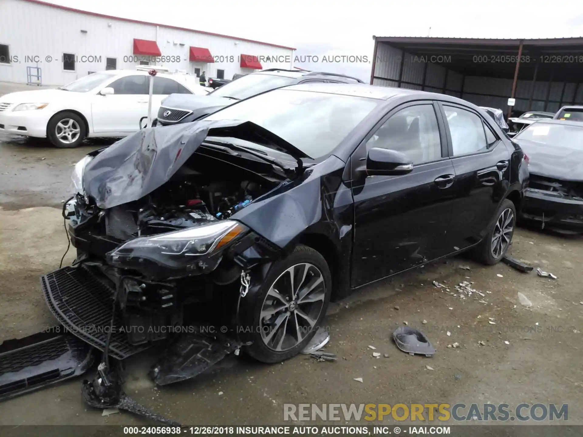 2 Photograph of a damaged car 5YFBURHE5KP914805 TOYOTA COROLLA 2019