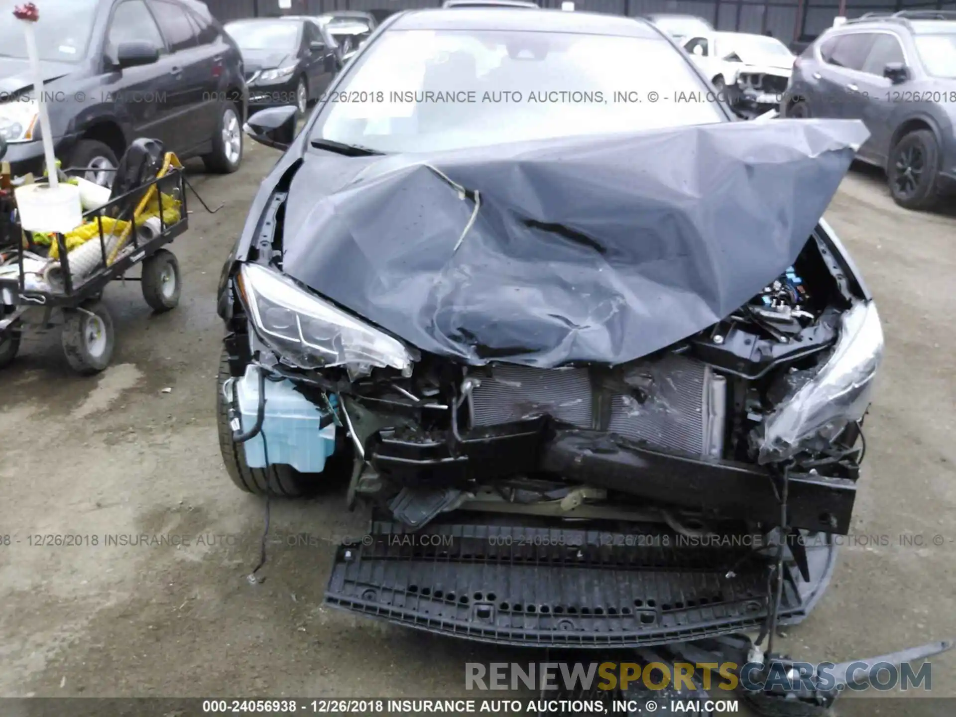 6 Photograph of a damaged car 5YFBURHE5KP914805 TOYOTA COROLLA 2019