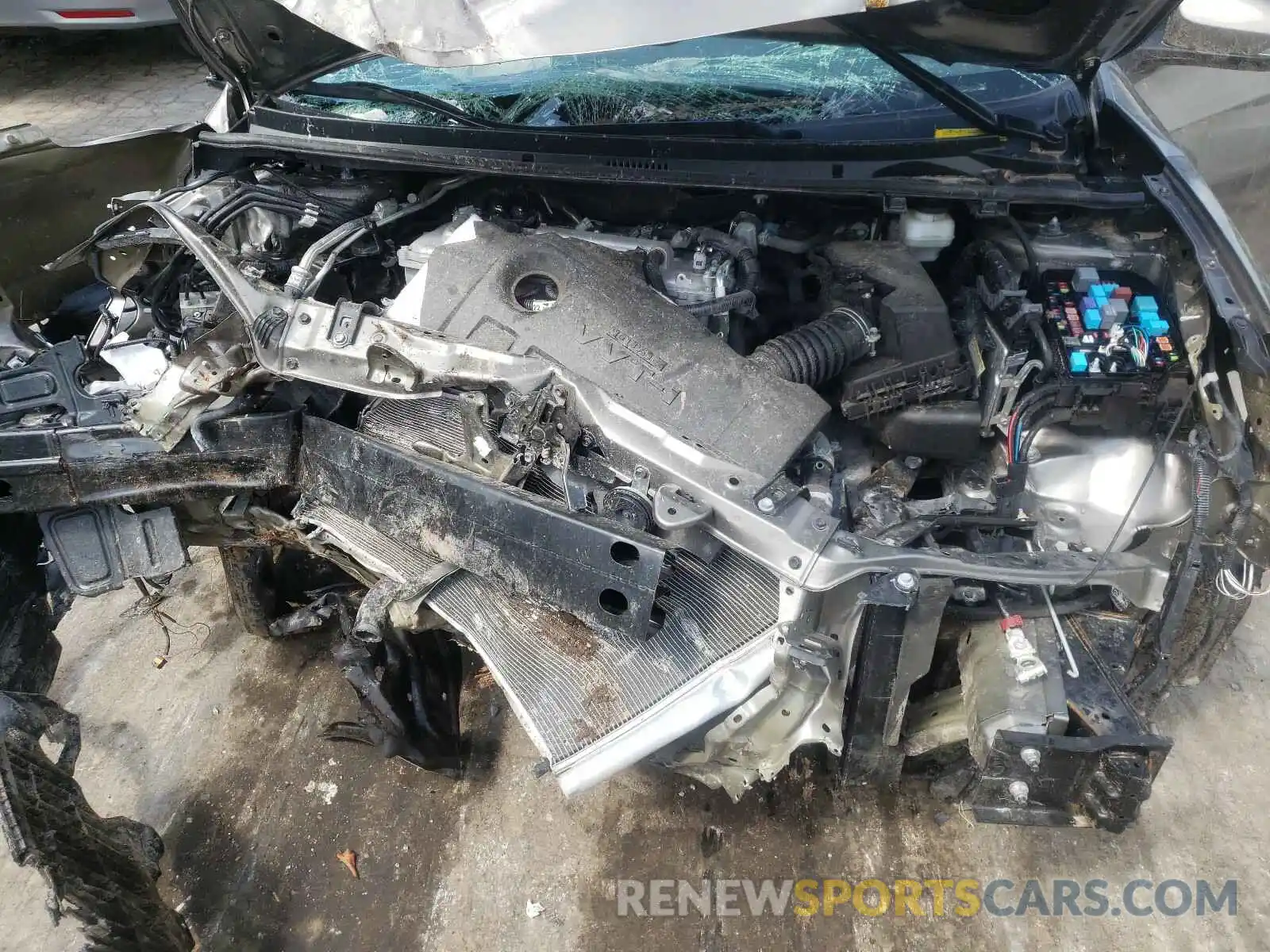 7 Photograph of a damaged car 5YFBURHE5KP915016 TOYOTA COROLLA 2019