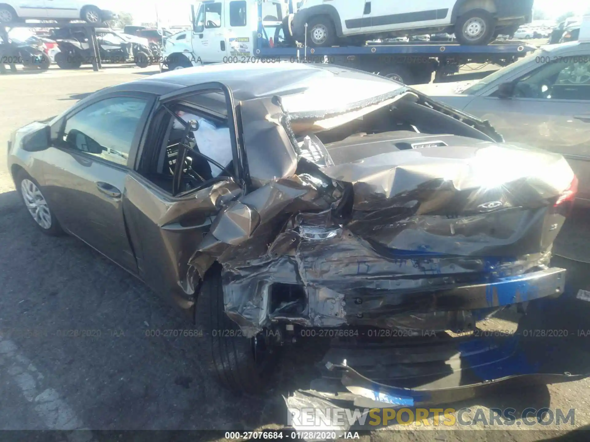 6 Photograph of a damaged car 5YFBURHE5KP915453 TOYOTA COROLLA 2019