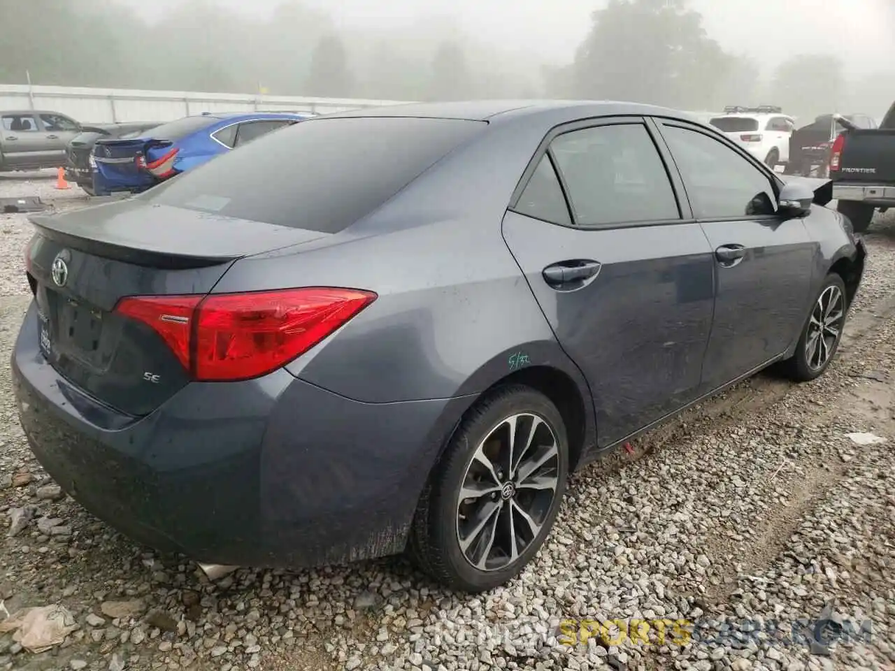 4 Photograph of a damaged car 5YFBURHE5KP915971 TOYOTA COROLLA 2019