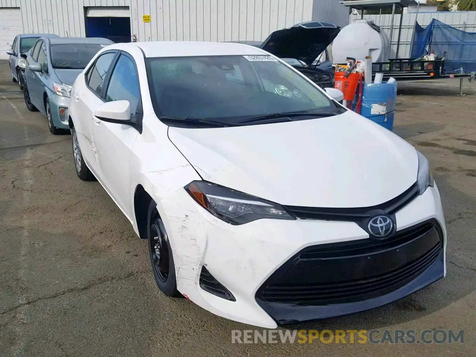 1 Photograph of a damaged car 5YFBURHE5KP916621 TOYOTA COROLLA 2019