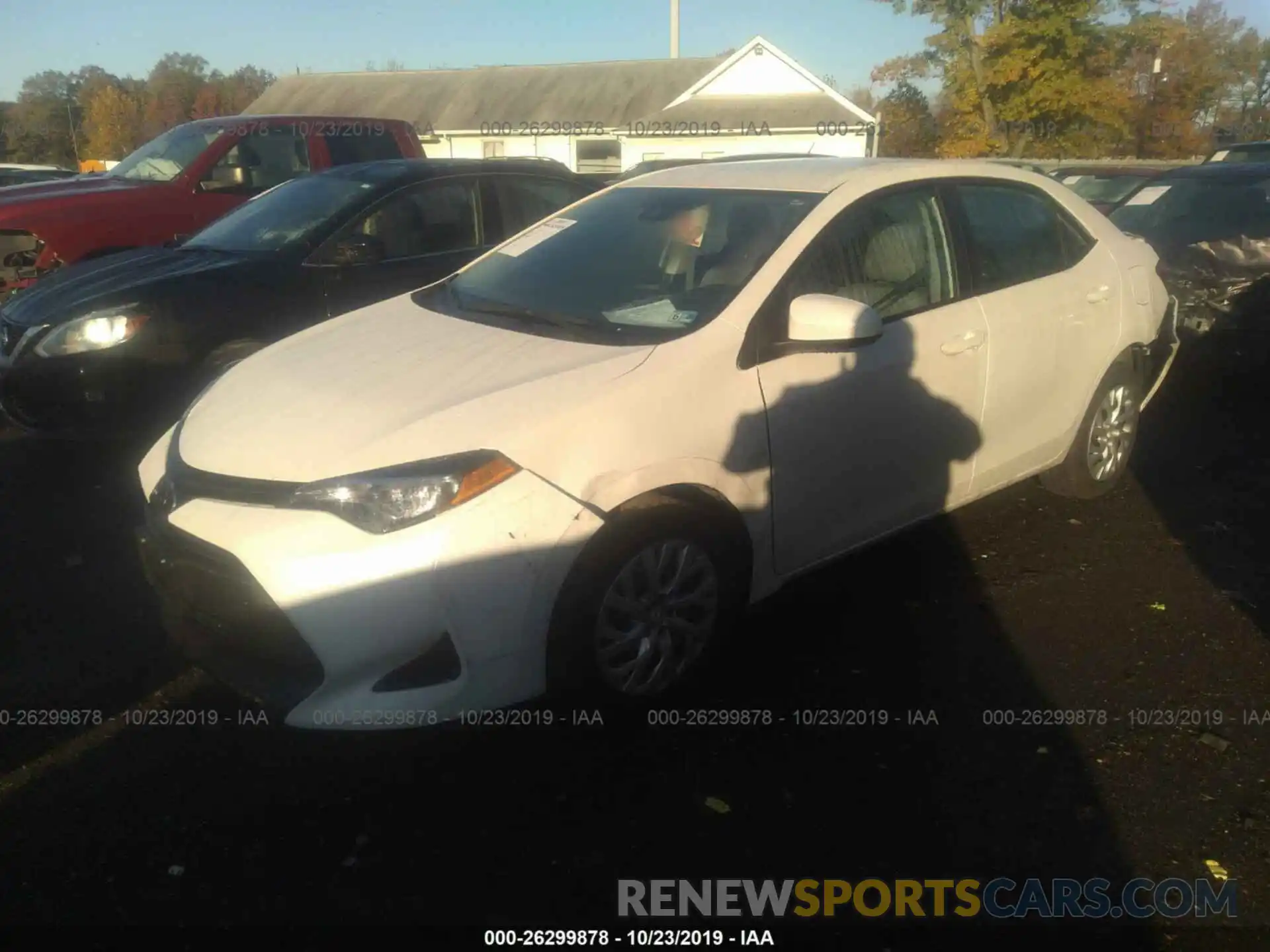 2 Photograph of a damaged car 5YFBURHE5KP916795 TOYOTA COROLLA 2019