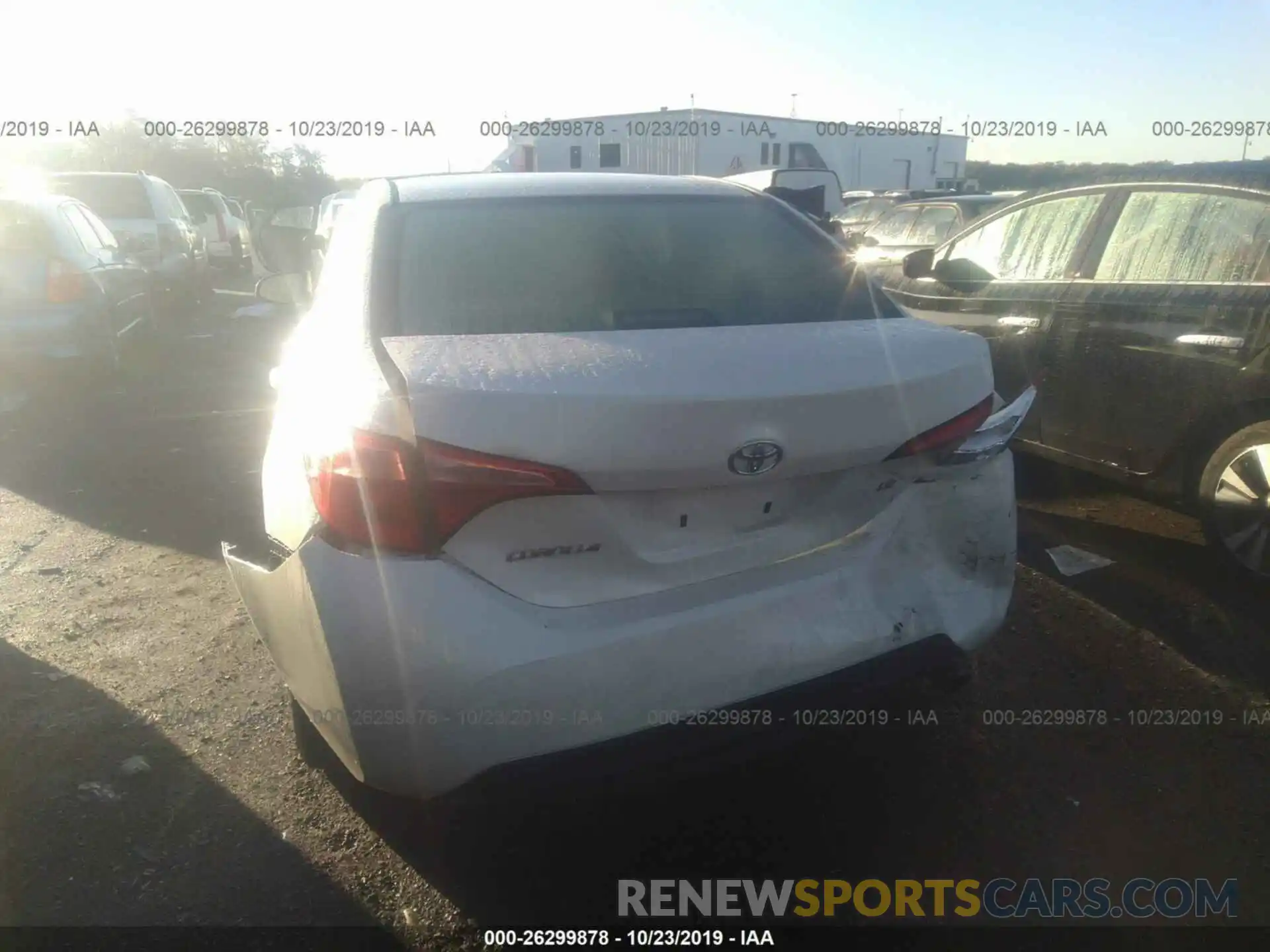 6 Photograph of a damaged car 5YFBURHE5KP916795 TOYOTA COROLLA 2019