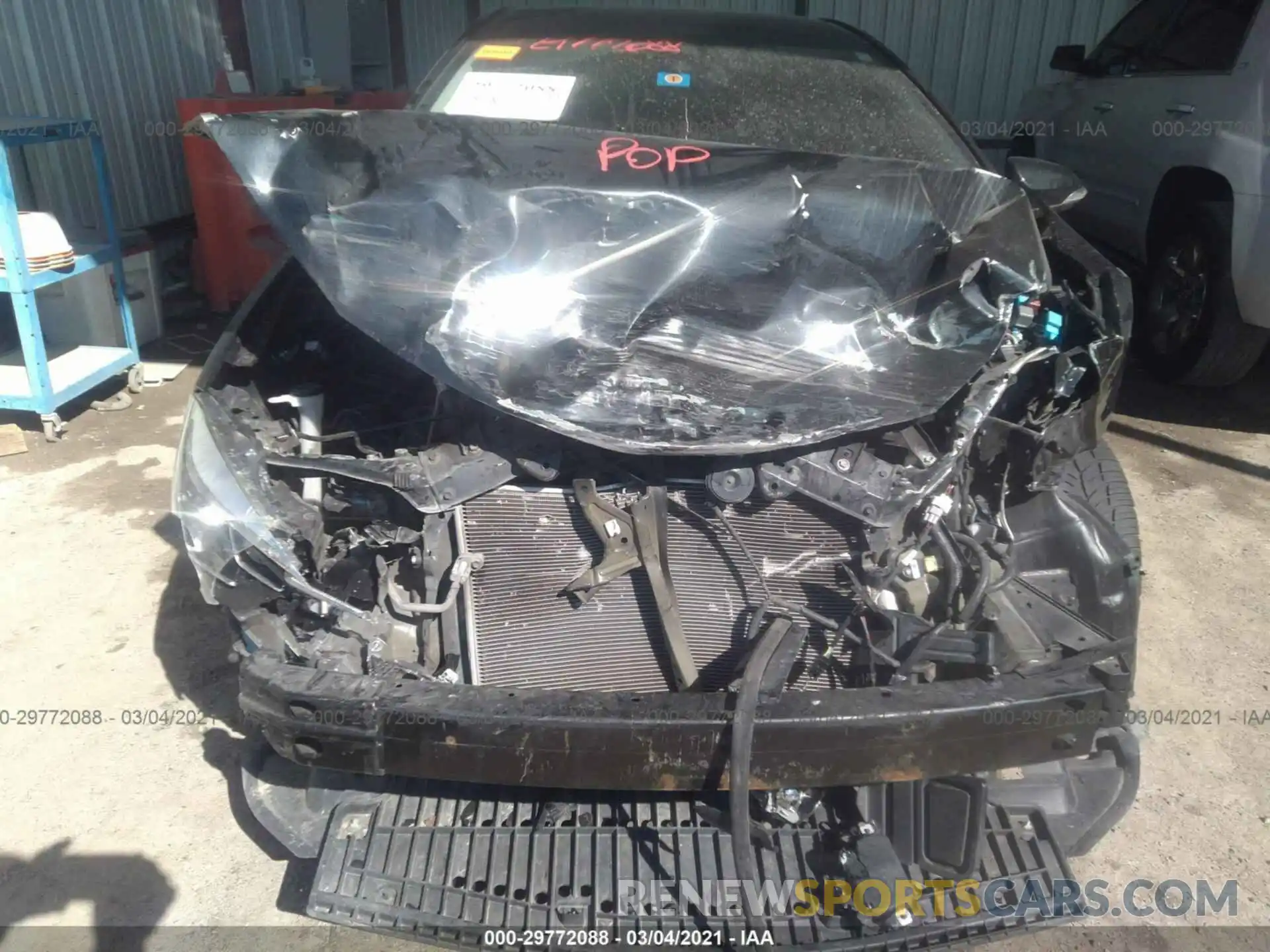 6 Photograph of a damaged car 5YFBURHE5KP916909 TOYOTA COROLLA 2019